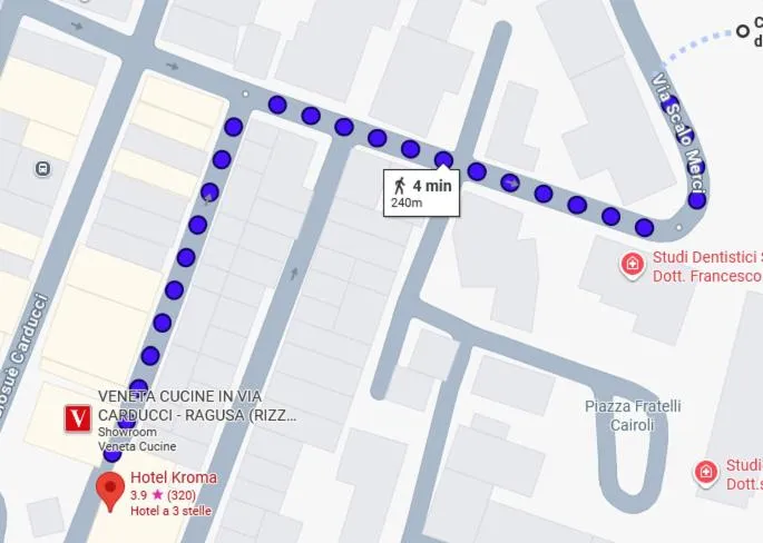 Property building in Hotel Kroma