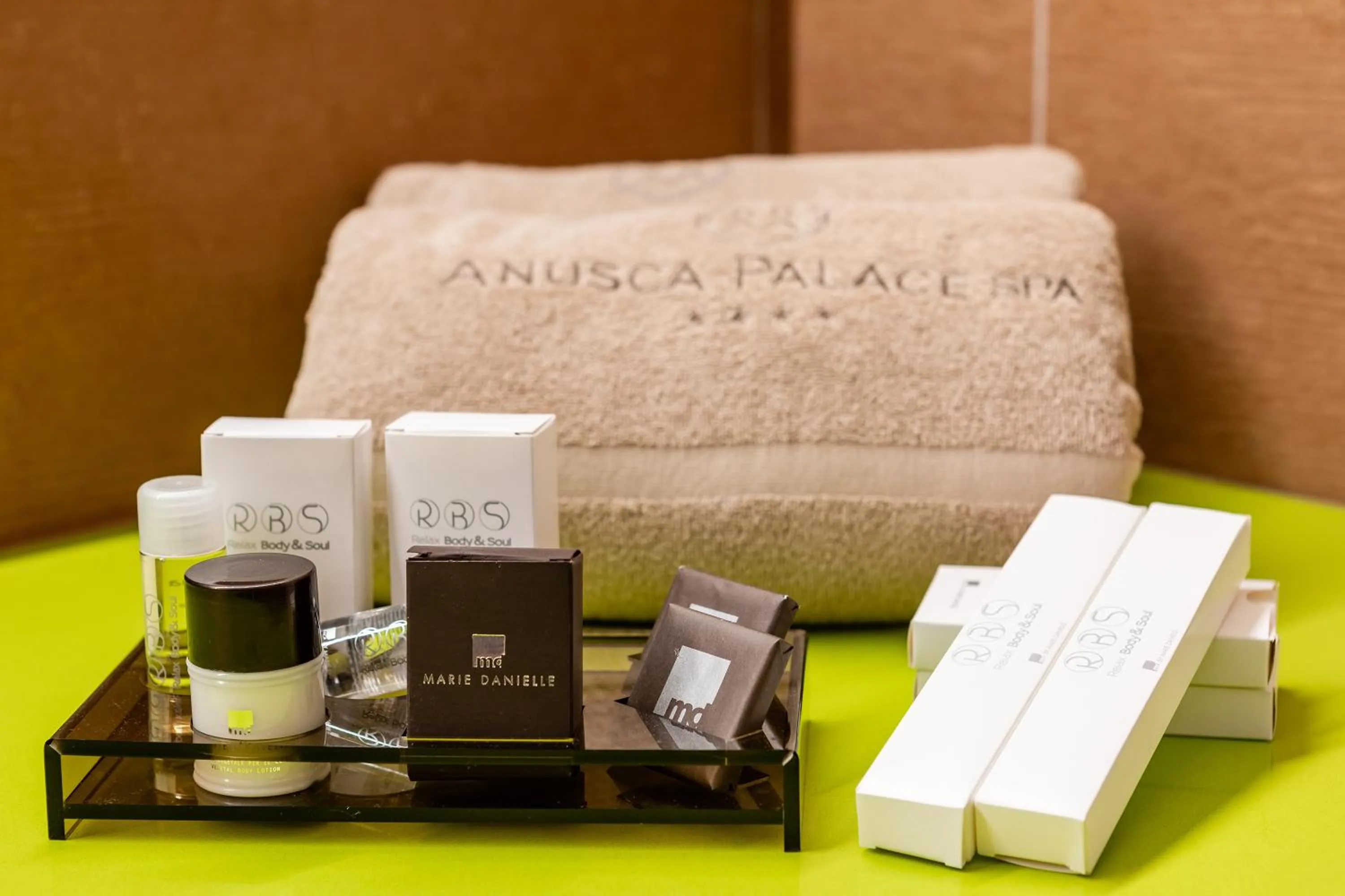 Decorative detail in Anusca Palace Hotel