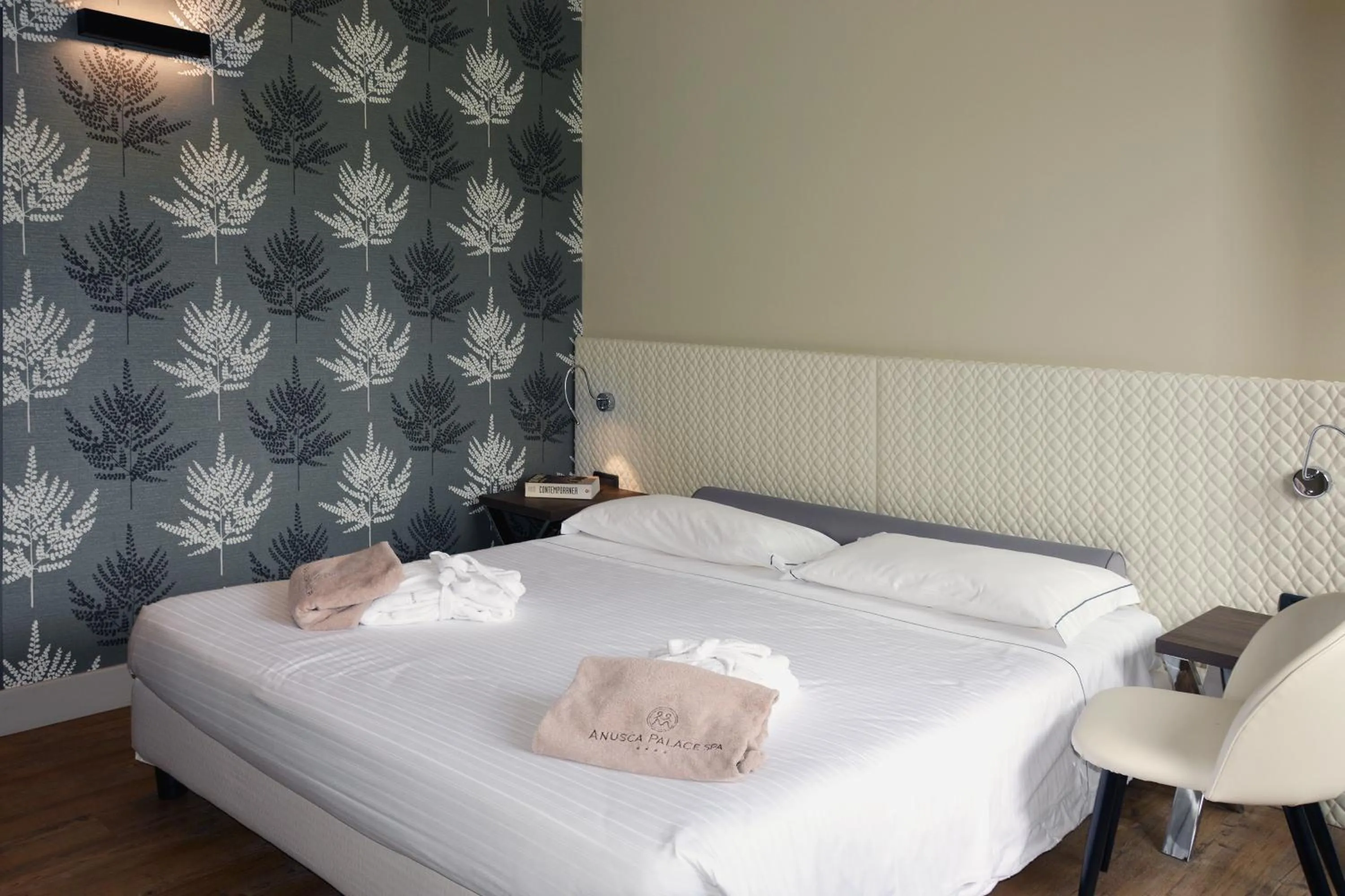 Bed in Anusca Palace Hotel