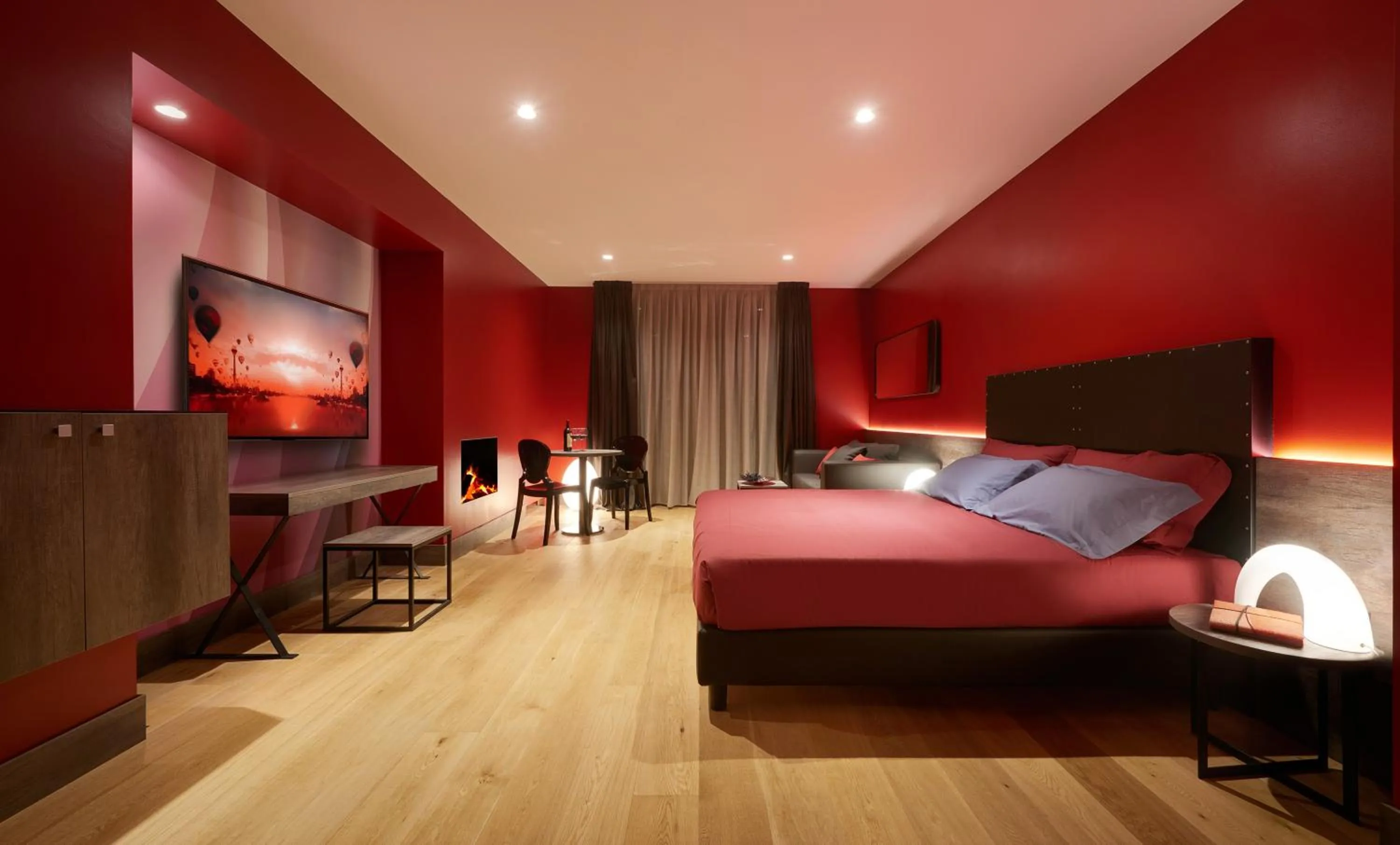 Bed in Anusca Palace Hotel