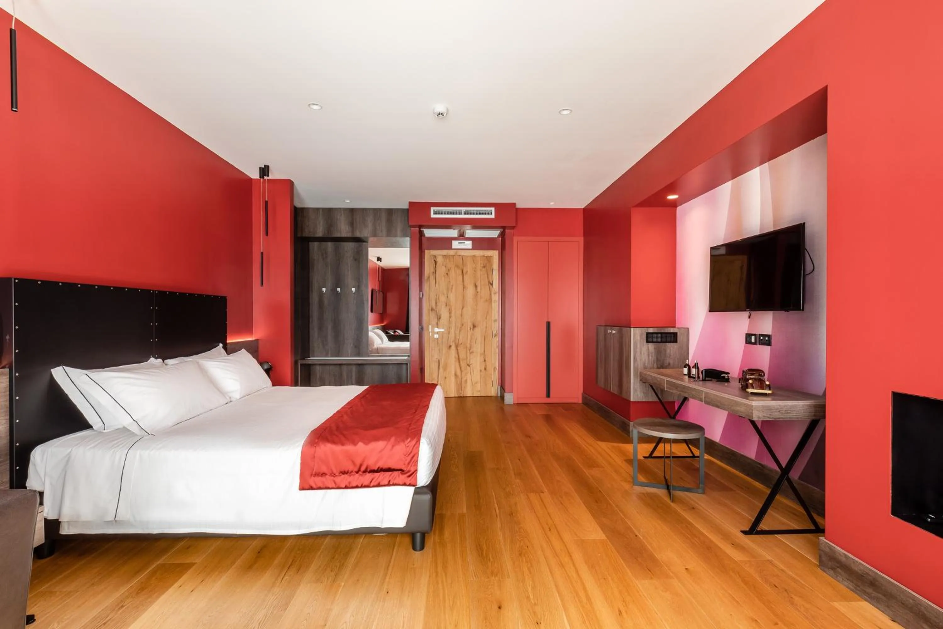 Bed in Anusca Palace Hotel