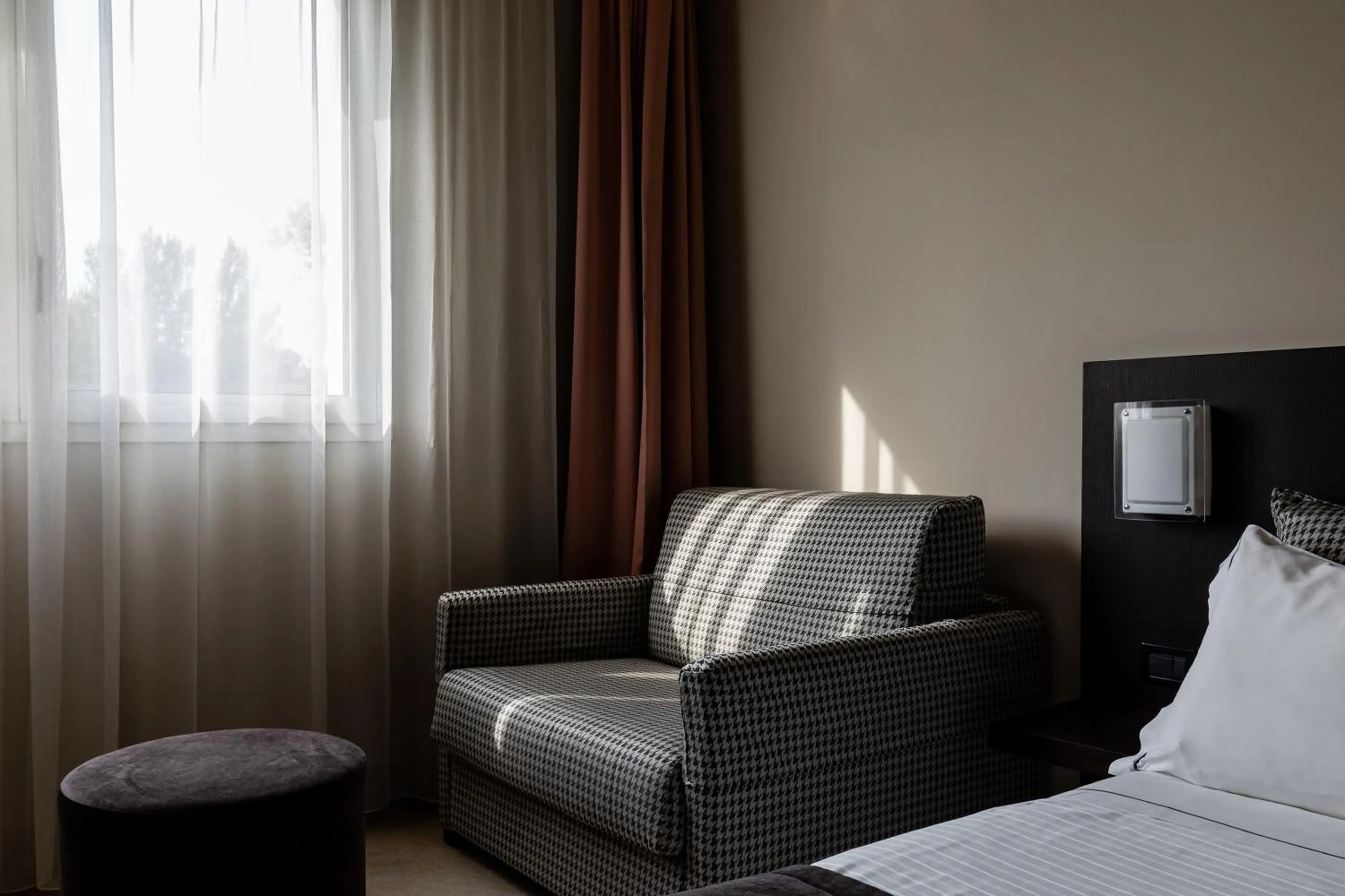Living room, Bed in Anusca Palace Hotel