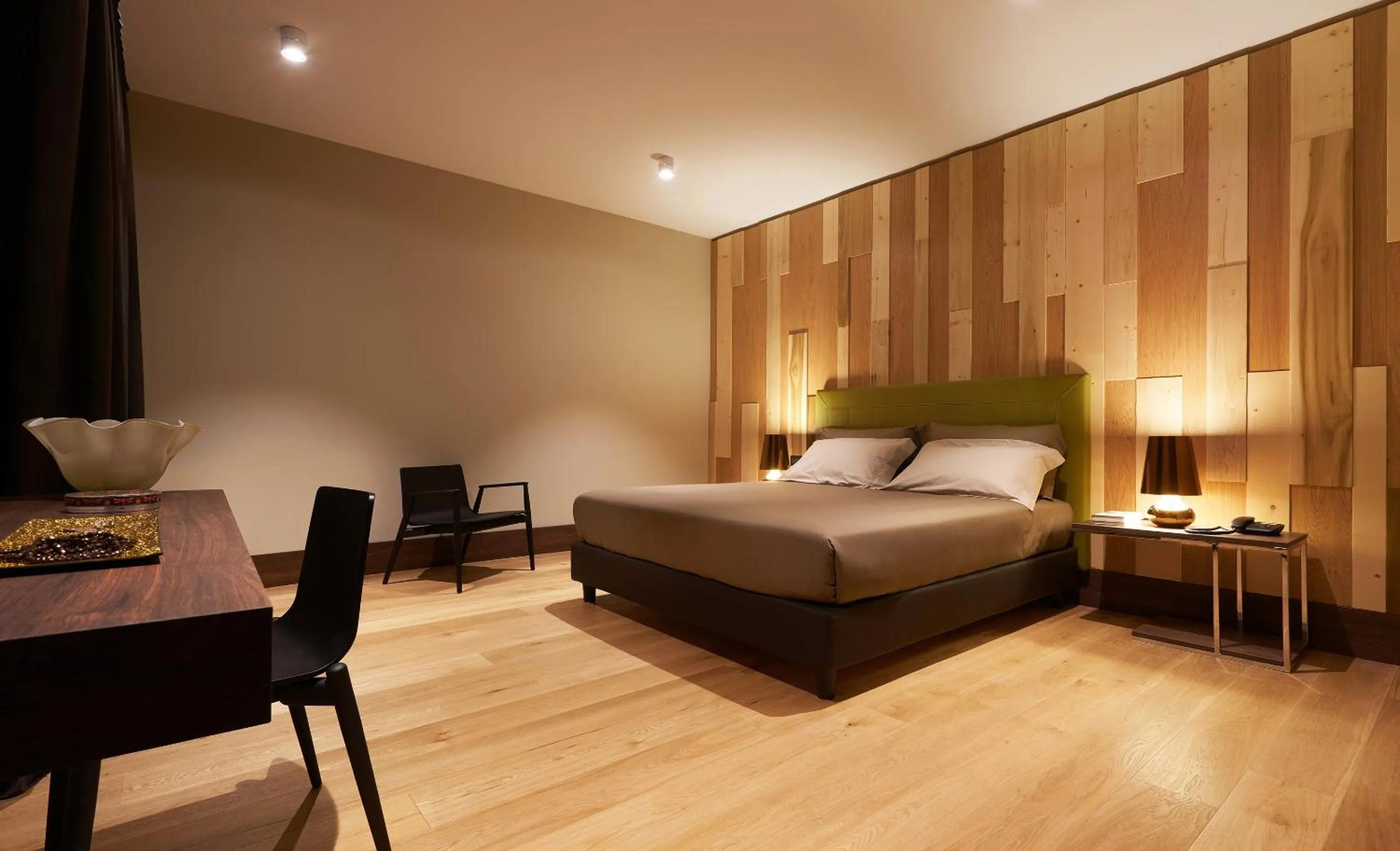 Bed in Anusca Palace Hotel