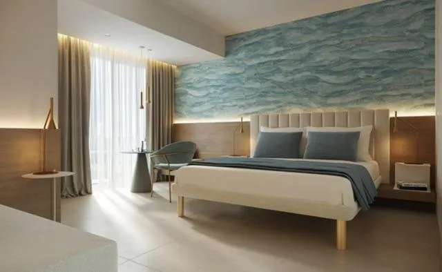 Bedroom, Bed in Victoria Frontemare Beach & Spa Hotel Jesolo