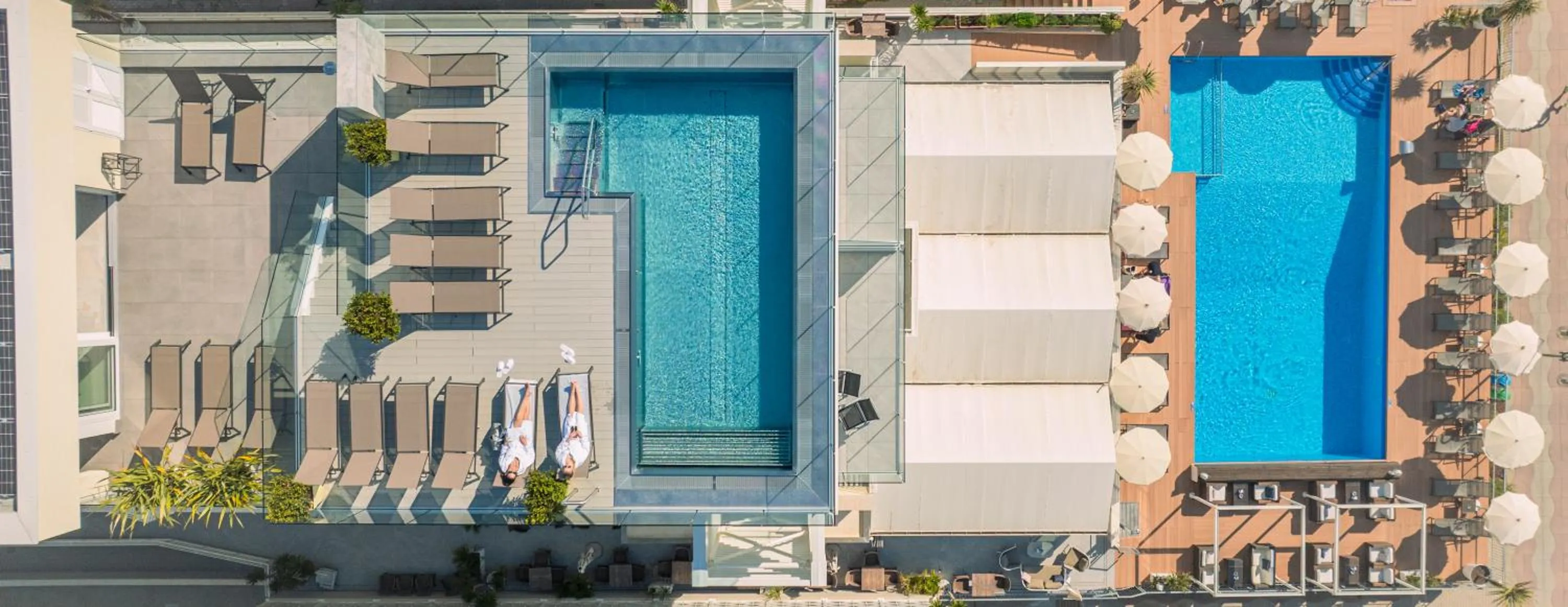 Bird's eye view in Victoria Frontemare Beach & Spa Hotel Jesolo