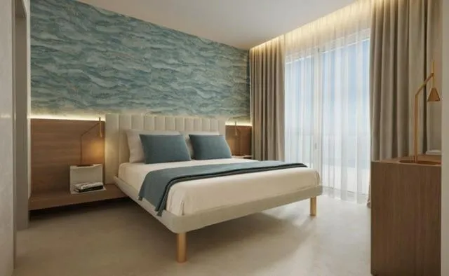 Photo of the whole room, Bed in Victoria Frontemare Beach & Spa Hotel Jesolo