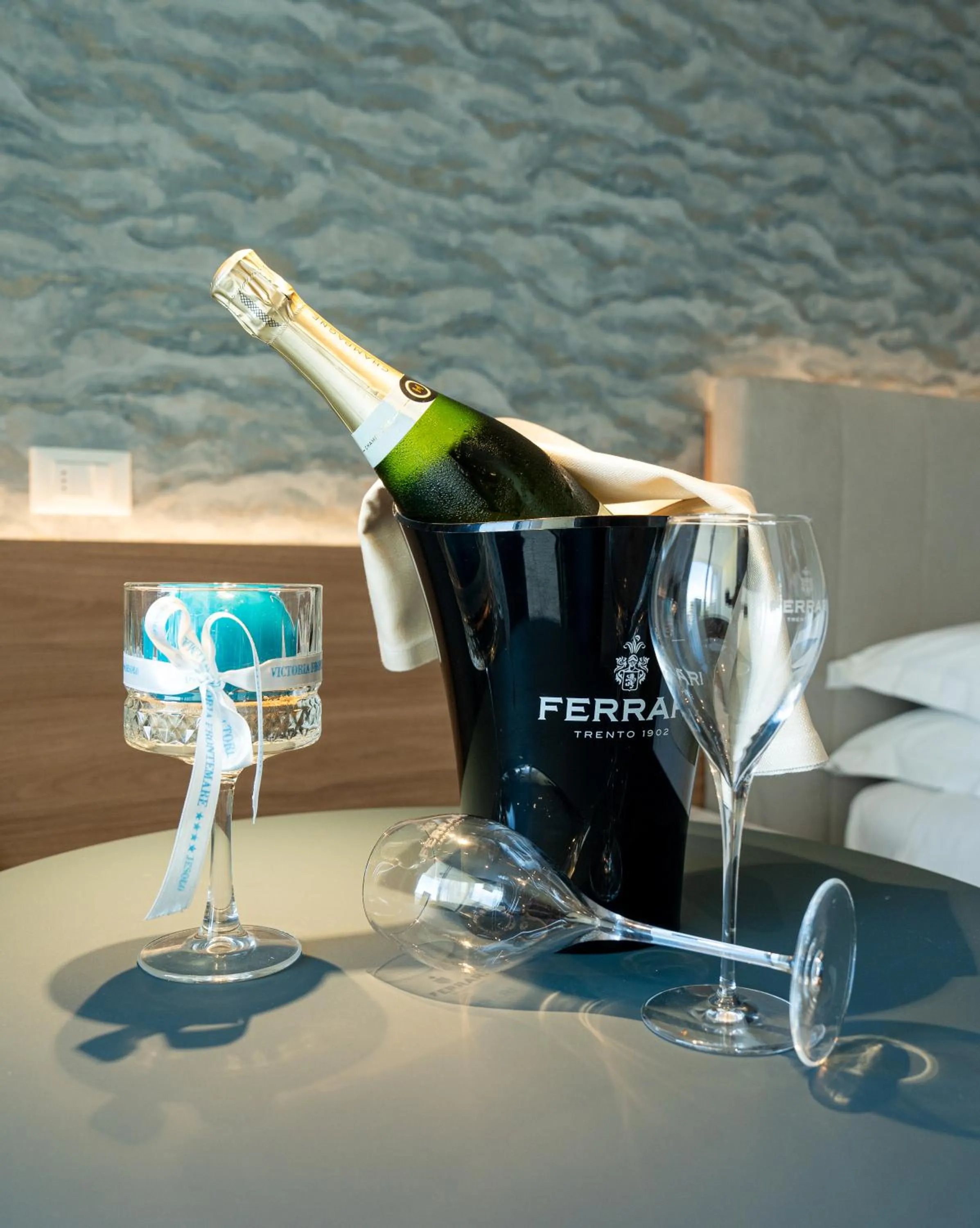 Bedroom in Victoria Frontemare Beach & Spa Hotel Jesolo