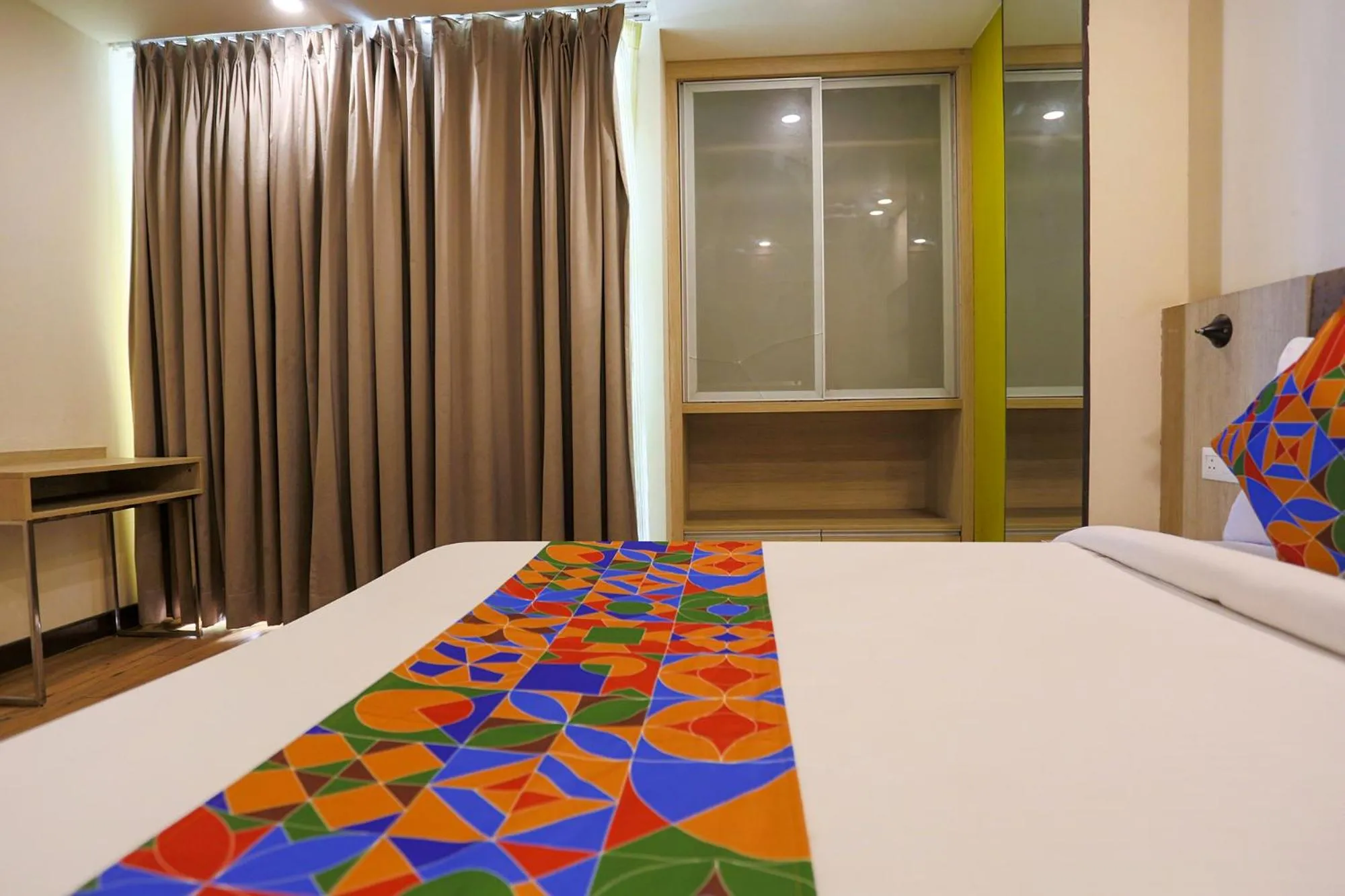 Bed in FabHotel Sapphire 83, Manesar, Gurgaon