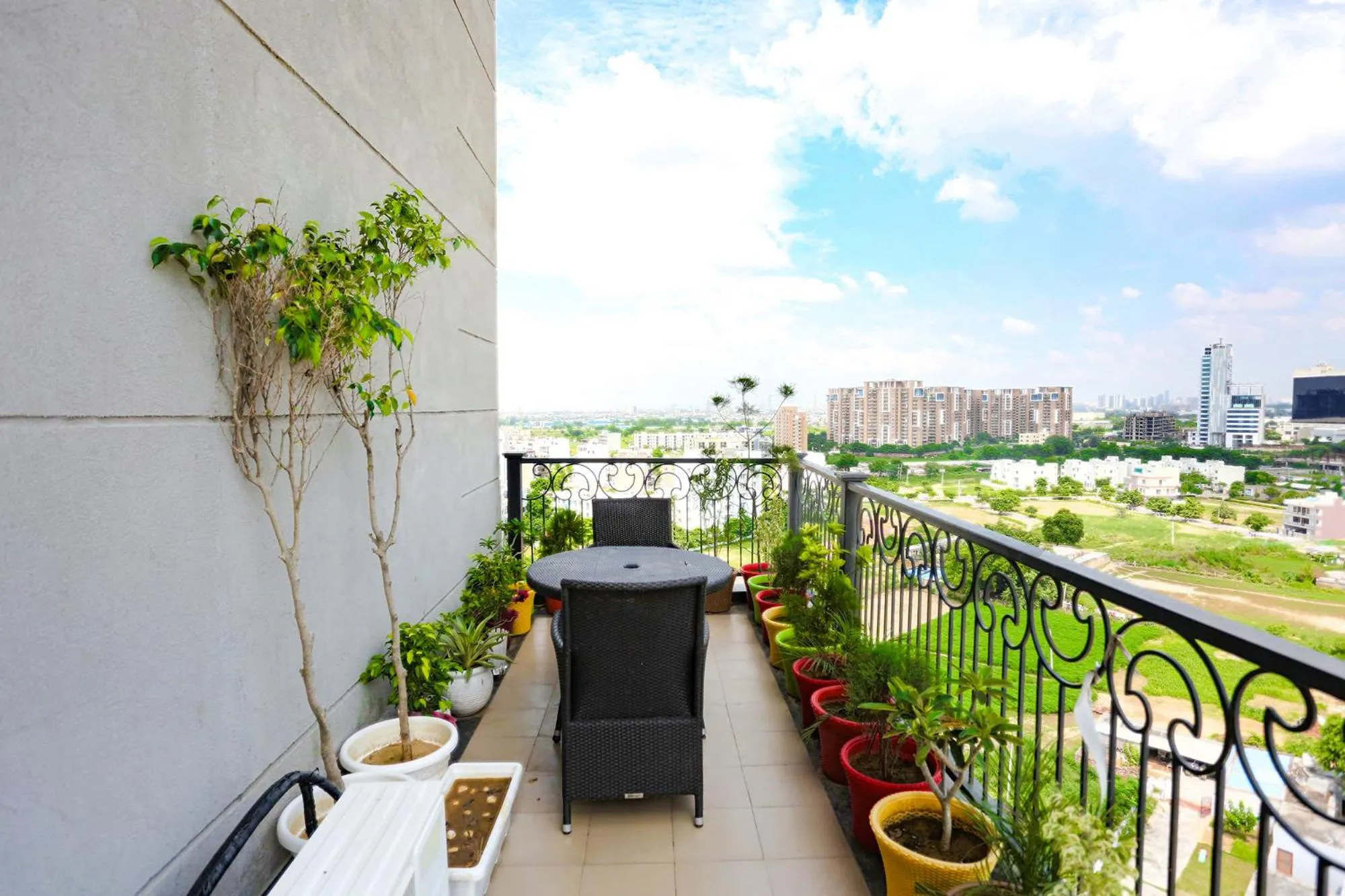 Balcony/Terrace in FabHotel Sapphire 83, Manesar, Gurgaon