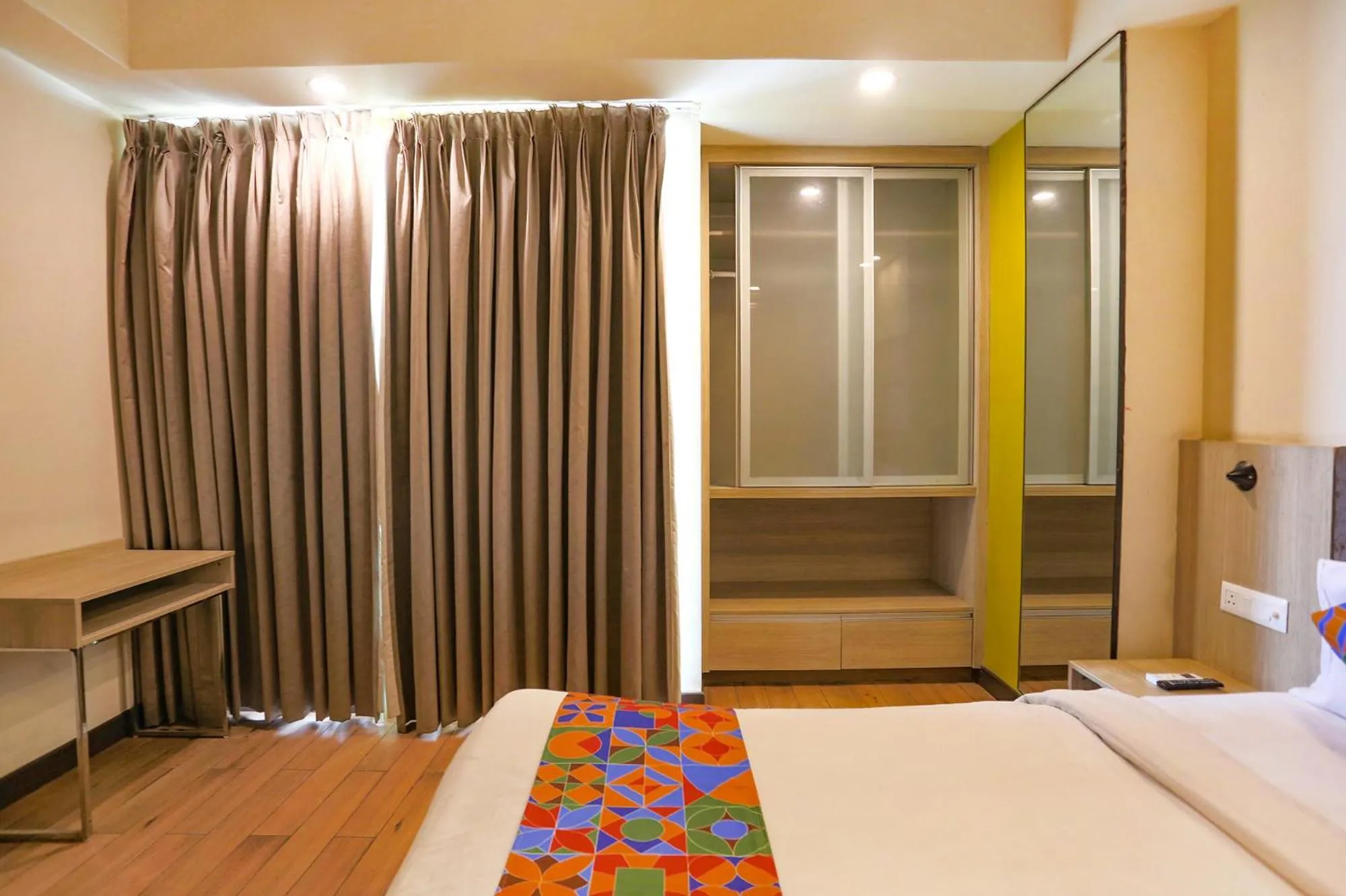 Bed in FabHotel Sapphire 83, Manesar, Gurgaon