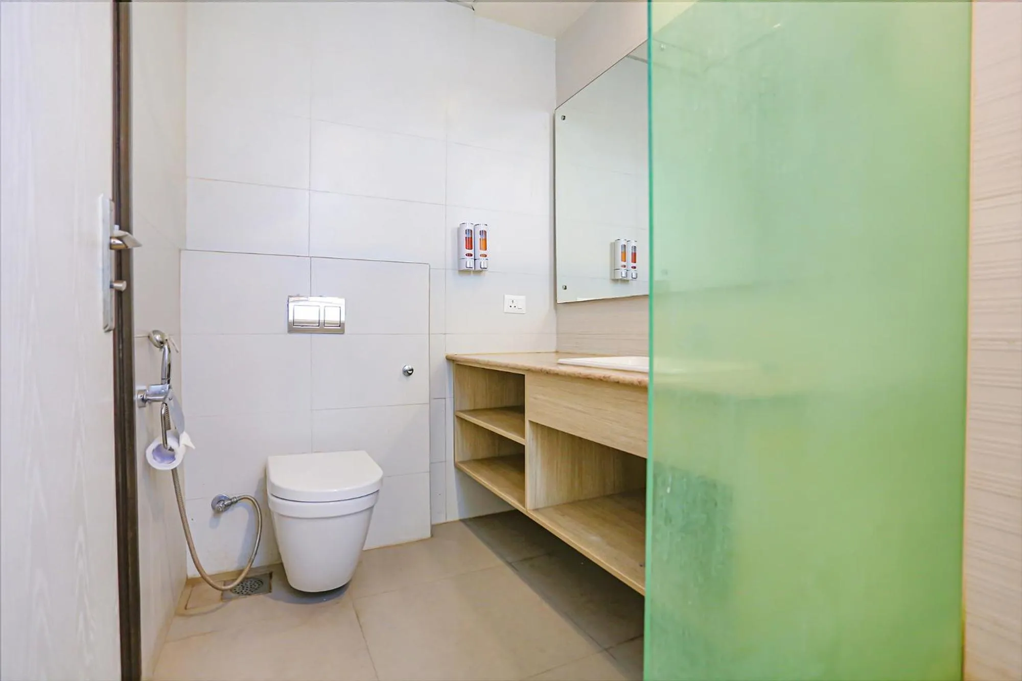 Bathroom in FabHotel Sapphire 83, Manesar, Gurgaon