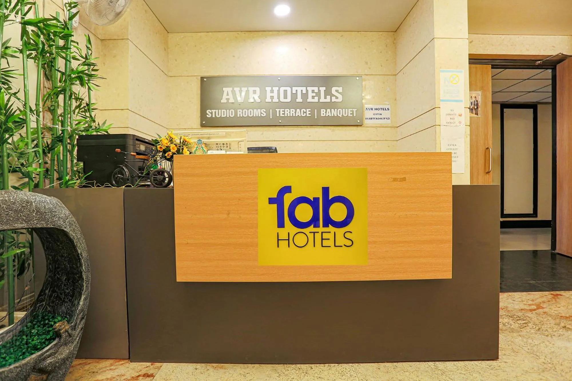 Lobby or reception in FabHotel Sapphire 83, Manesar, Gurgaon