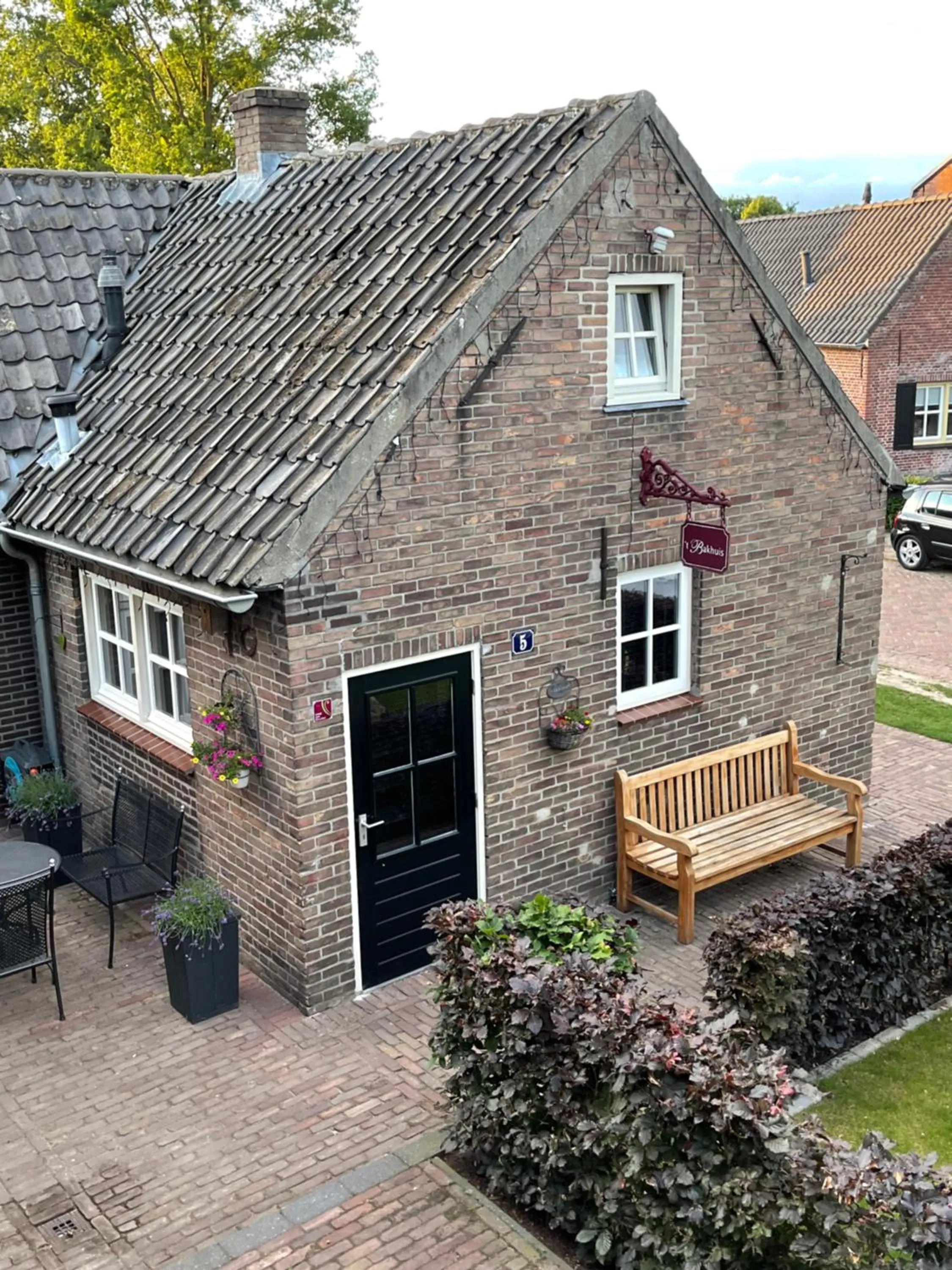 Facade/entrance in ‘t Bakhuis