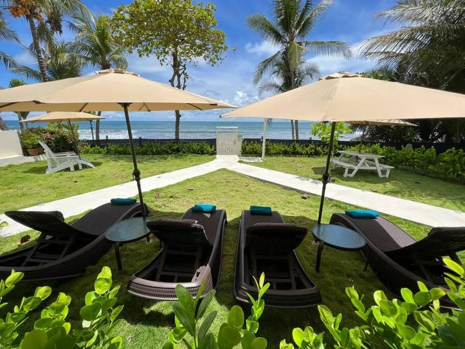 Patio in The Backyard Beach House