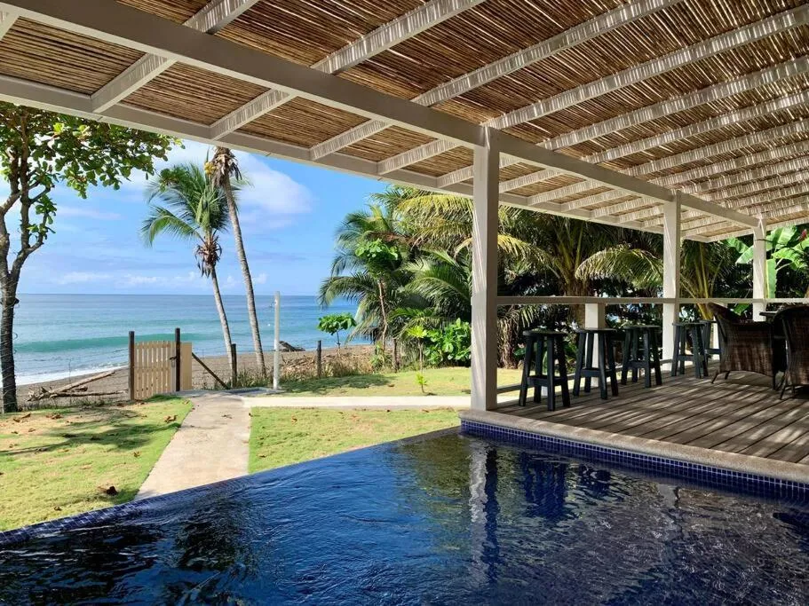 Swimming pool in The Backyard Beach House