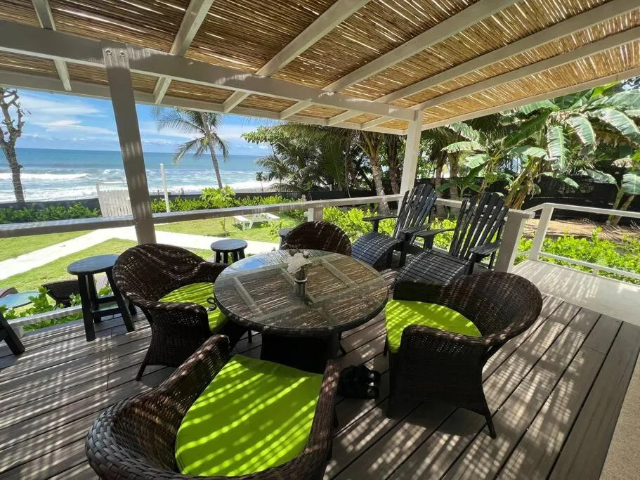 Patio in The Backyard Beach House