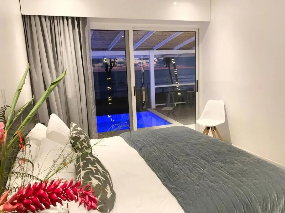 View (from property/room), Bed in The Backyard Beach House