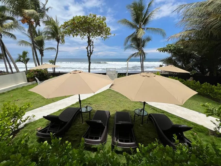 Garden view in The Backyard Beach House