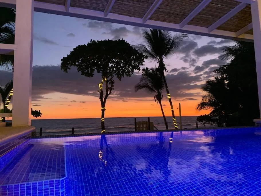Swimming pool in The Backyard Beach House