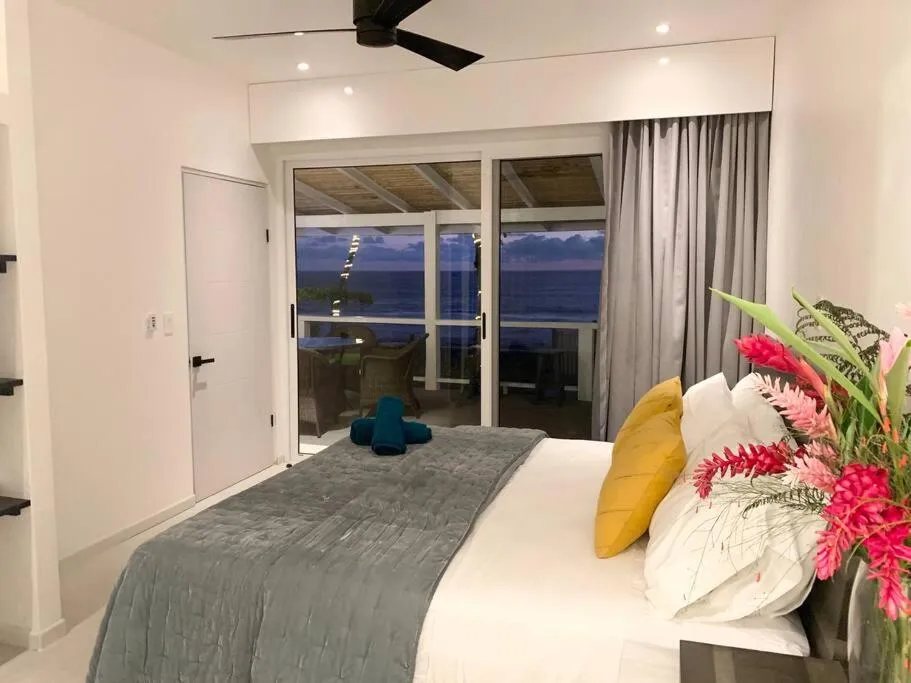 Bed in The Backyard Beach House