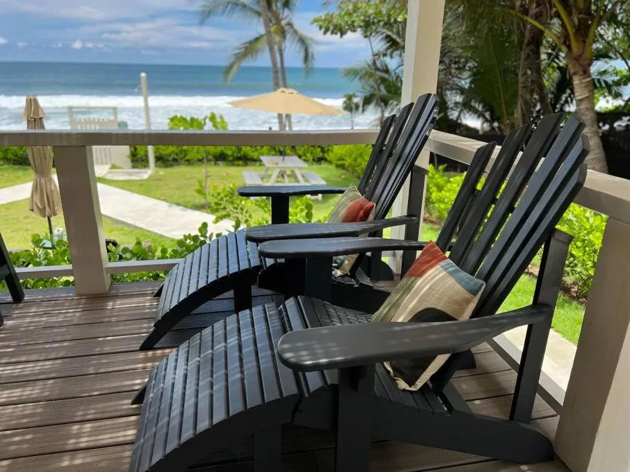 Balcony/Terrace in The Backyard Beach House