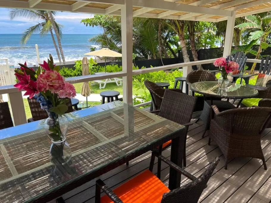 Balcony/Terrace in The Backyard Beach House
