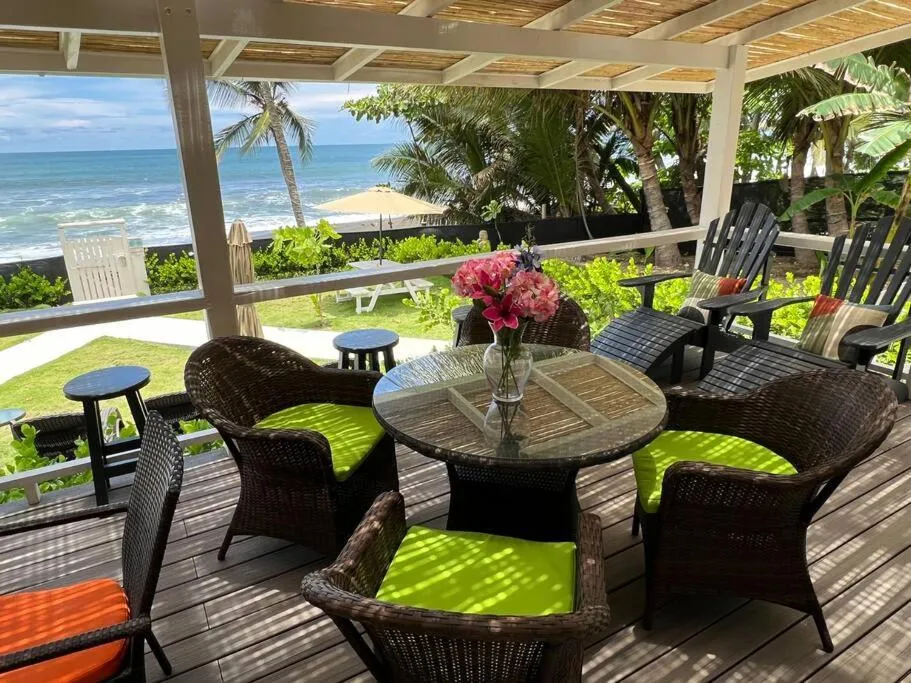 Balcony/Terrace in The Backyard Beach House