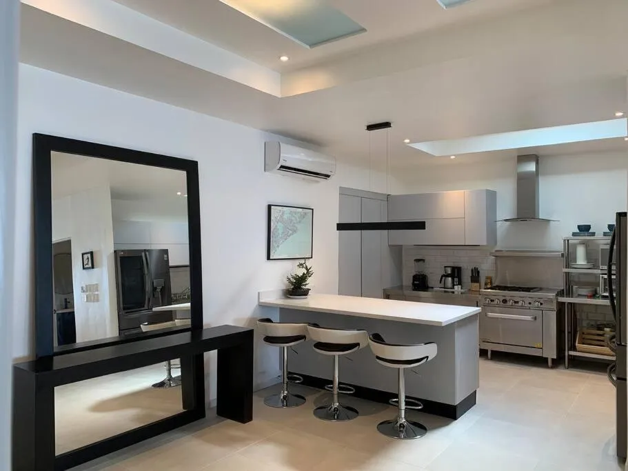 Kitchen or kitchenette in The Backyard Beach House