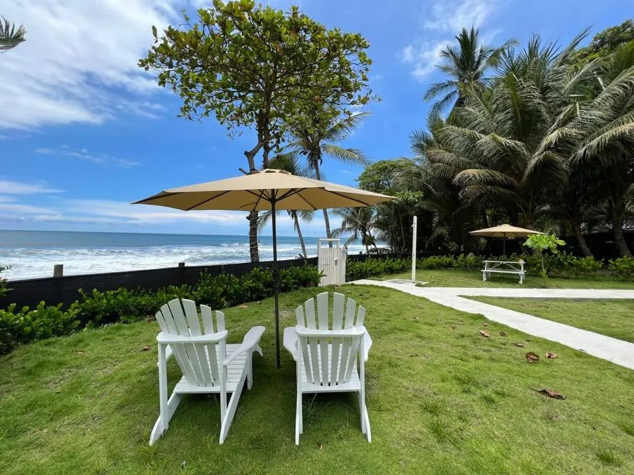 Patio in The Backyard Beach House