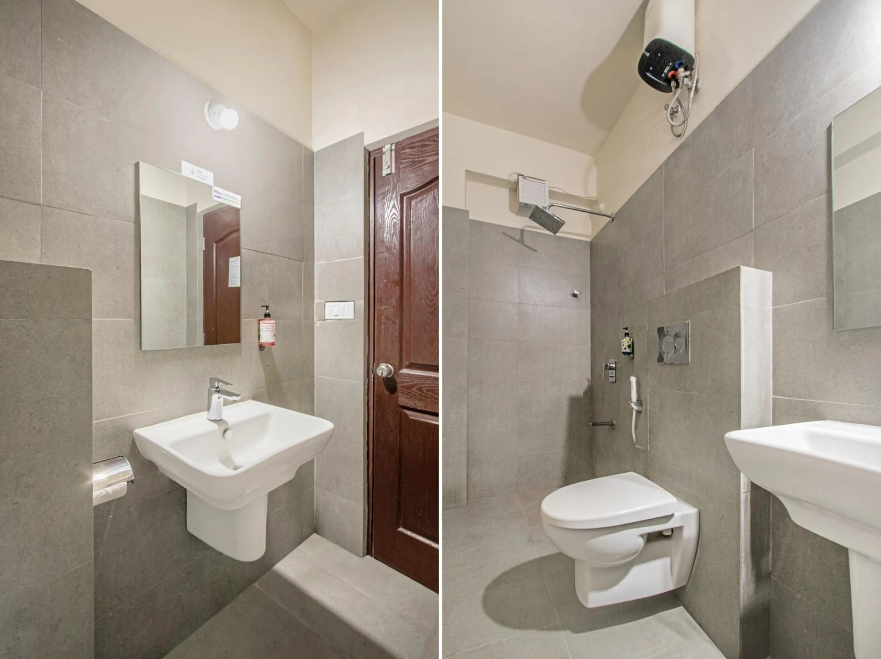 Bathroom in Treebo Purple Square