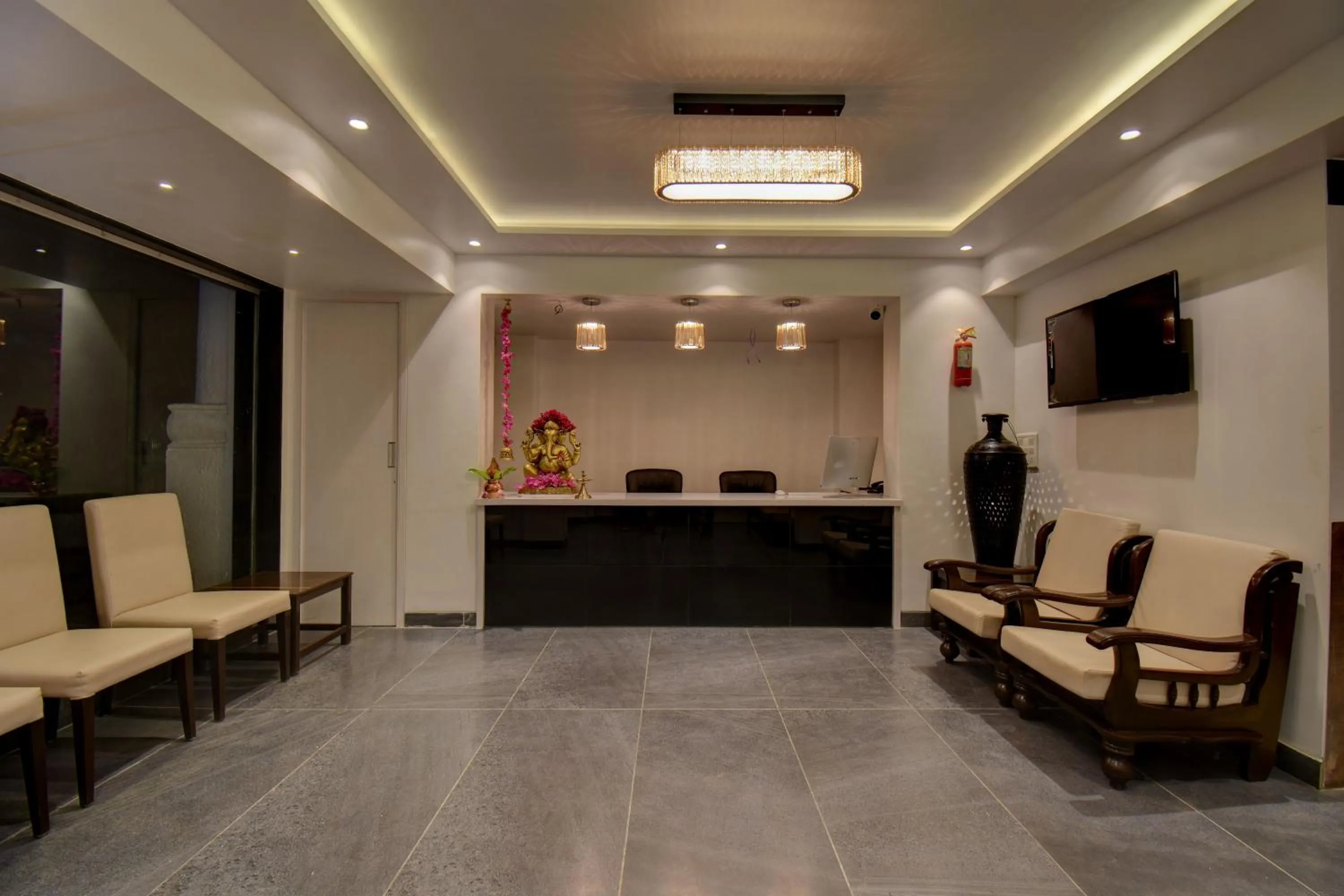 Lobby or reception in Elite Hotel