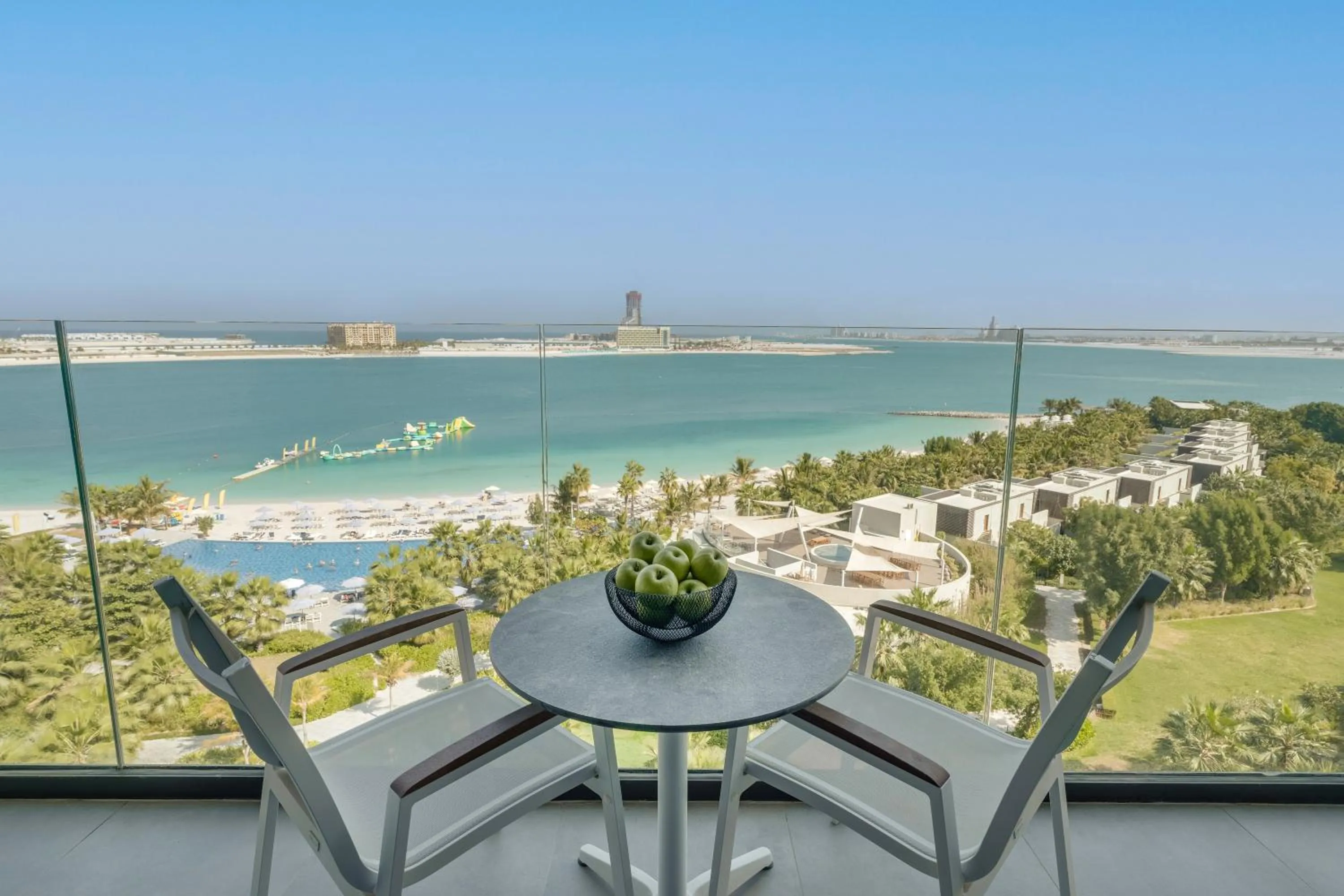 Sea view in Mövenpick Resort Al Marjan Island