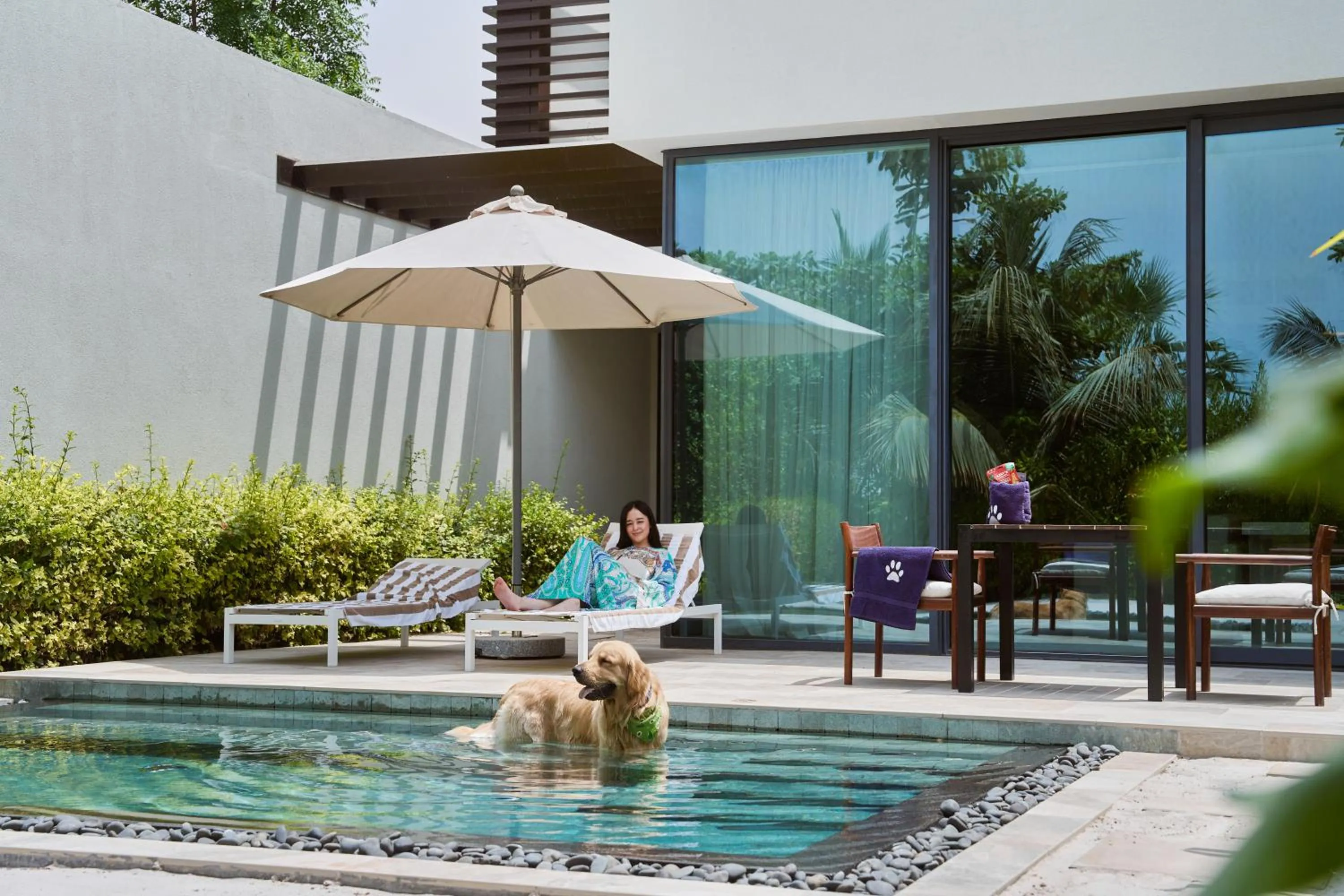 Property building in Mövenpick Resort Al Marjan Island