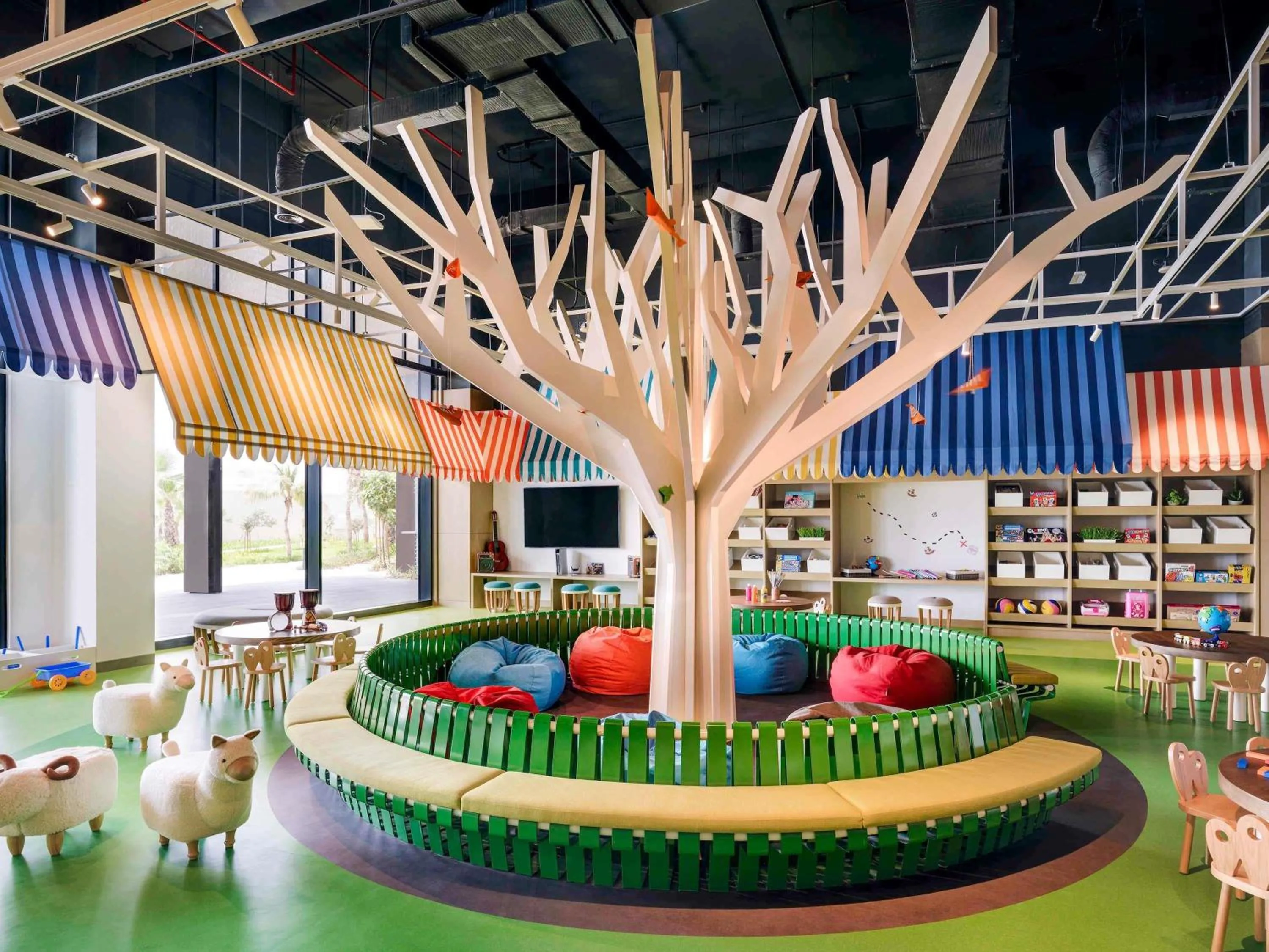 Property building in Mövenpick Resort Al Marjan Island