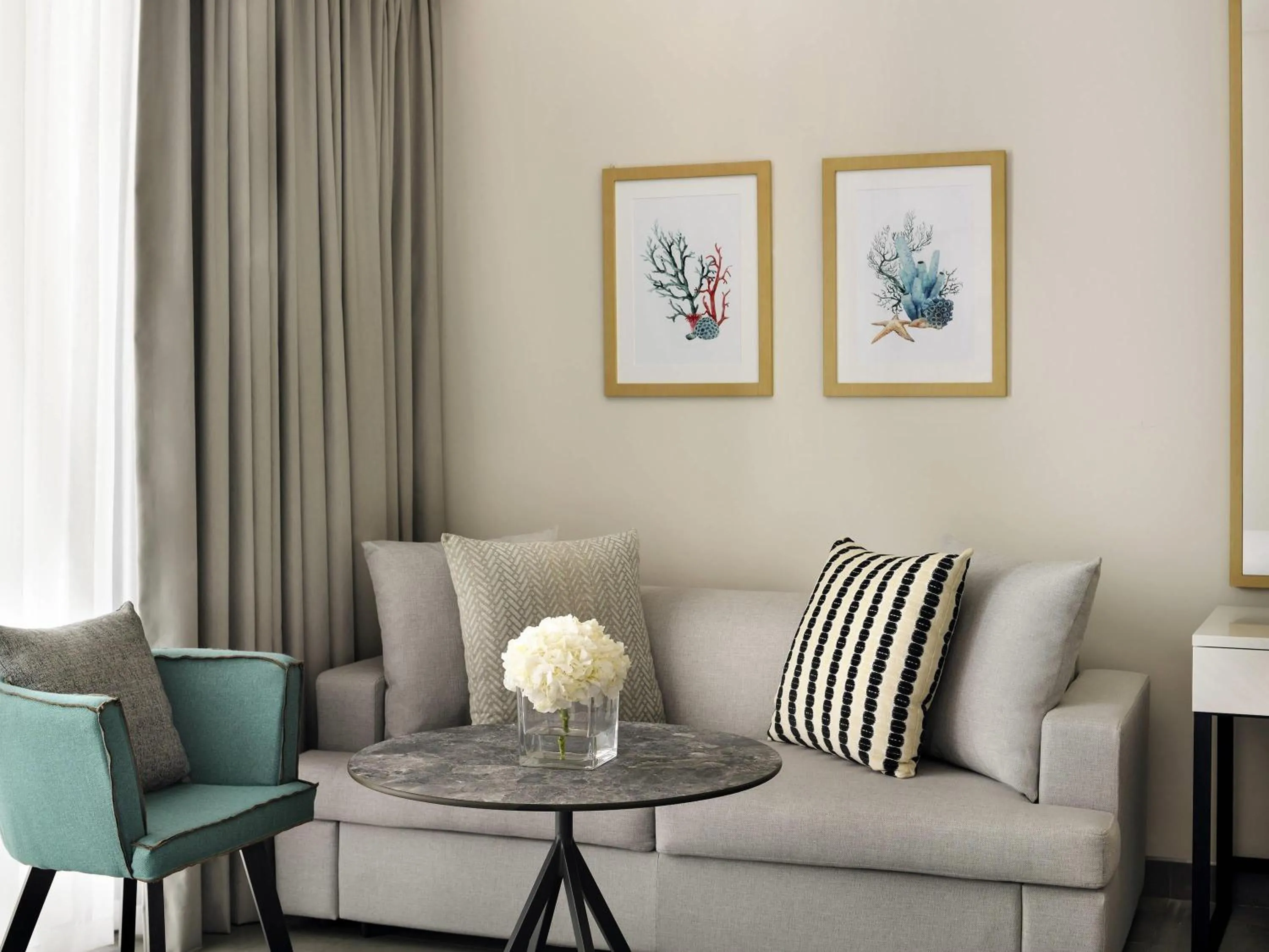 Bedroom in Mövenpick Resort Al Marjan Island