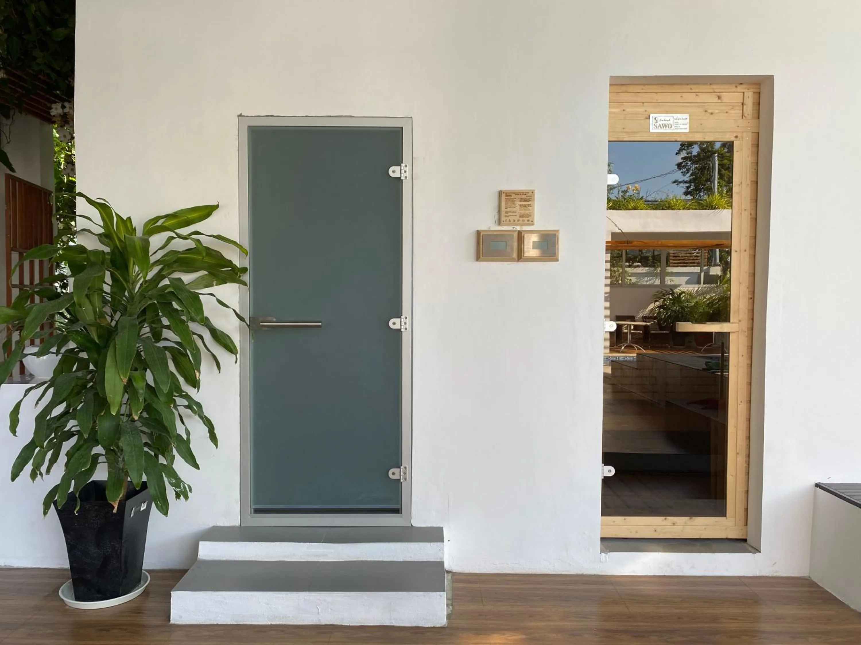 Sauna in Casa Cecilia Hotel