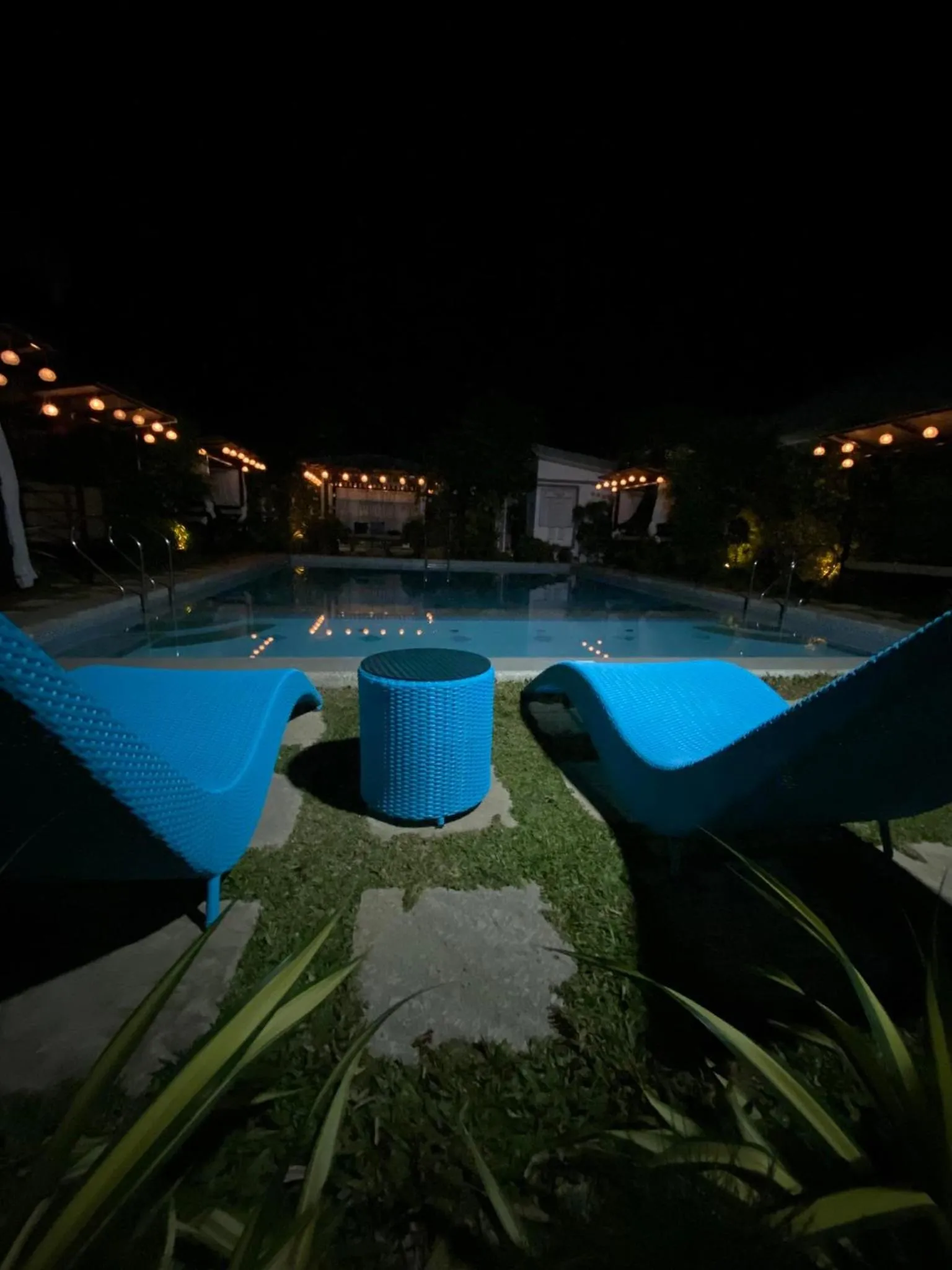 Pool view in Casa Cecilia Hotel