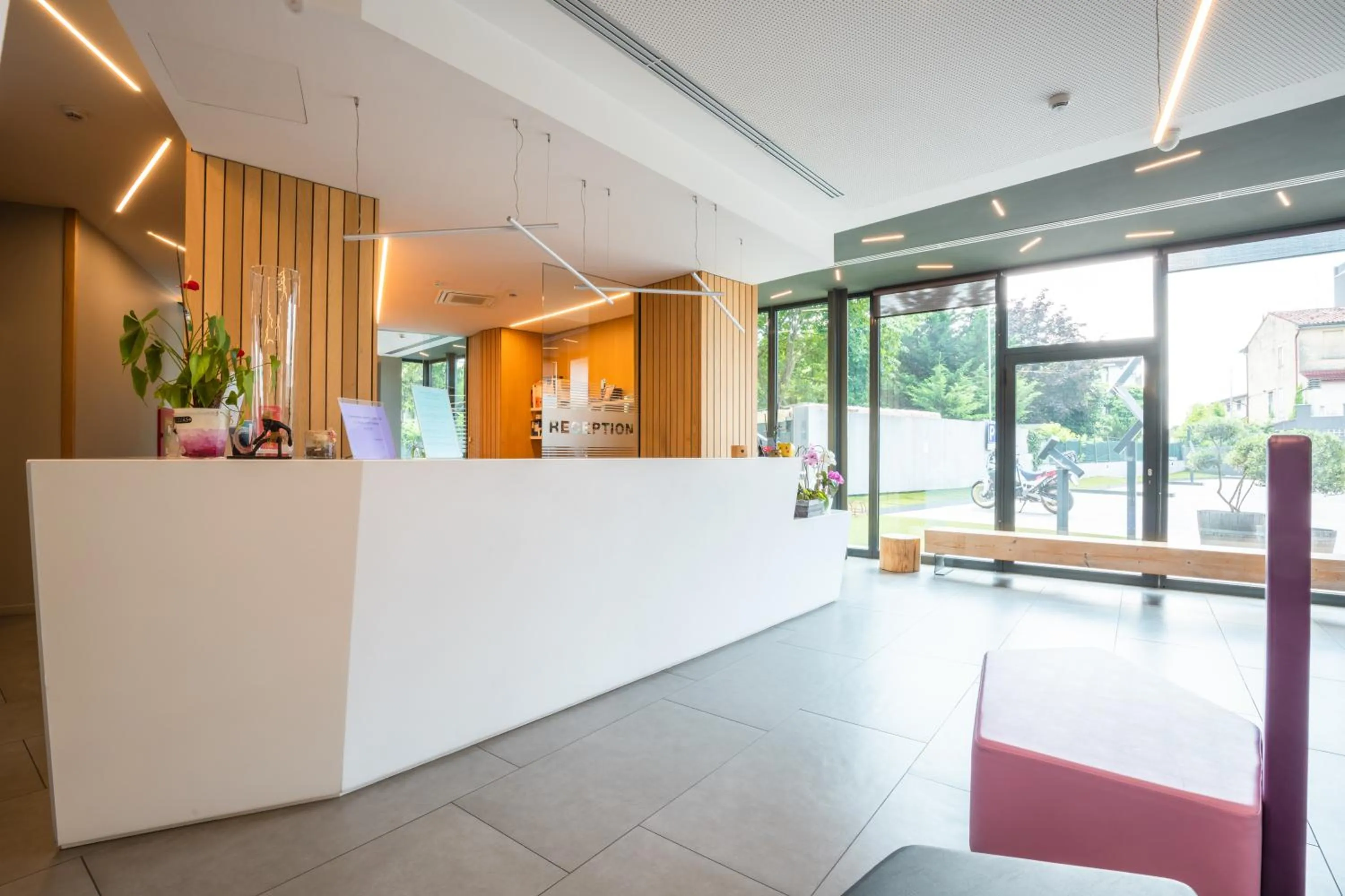 Lobby or reception in Hotel Stadio