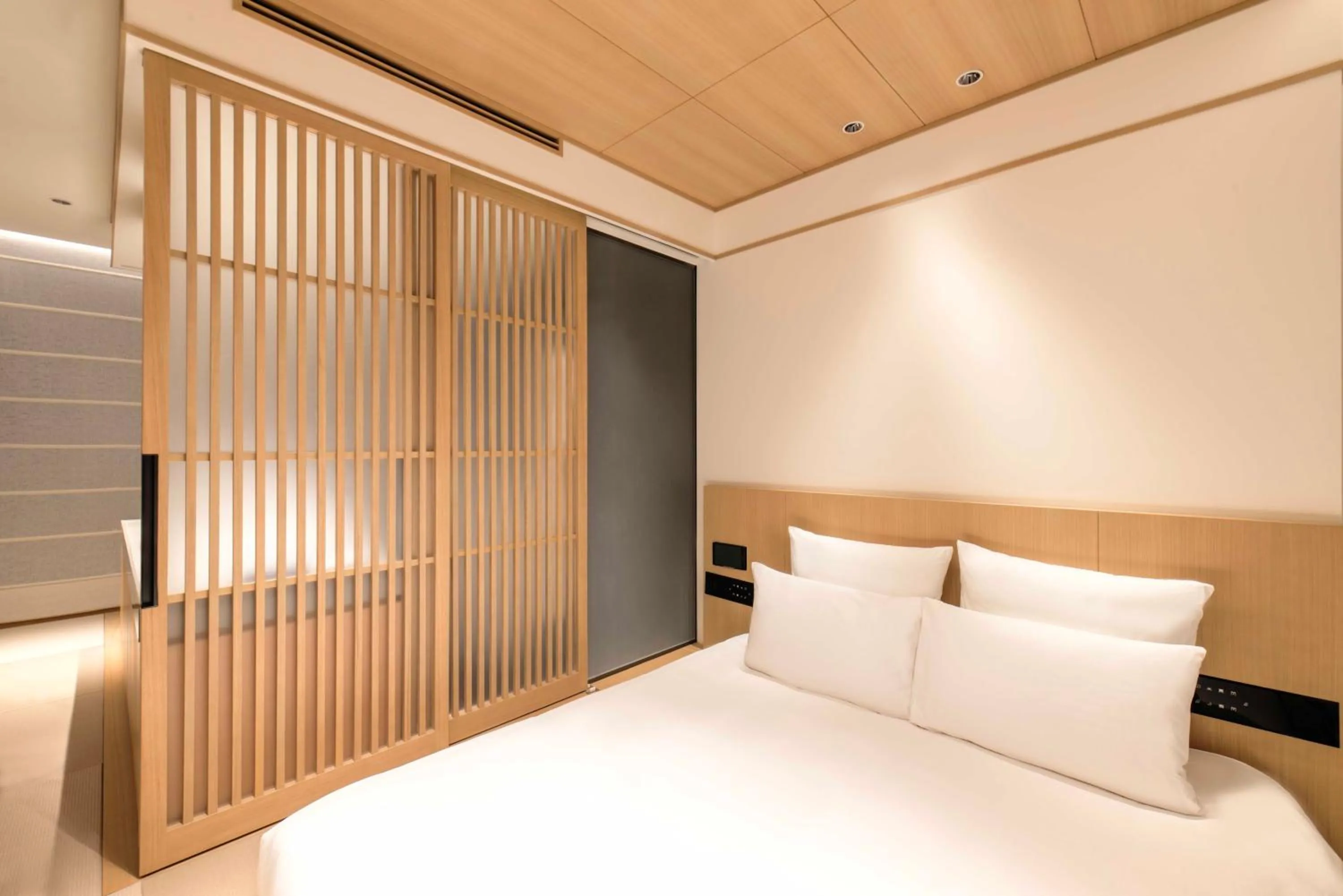 Living room, Bed in AKI Hotel Hong Kong - MGallery Collection