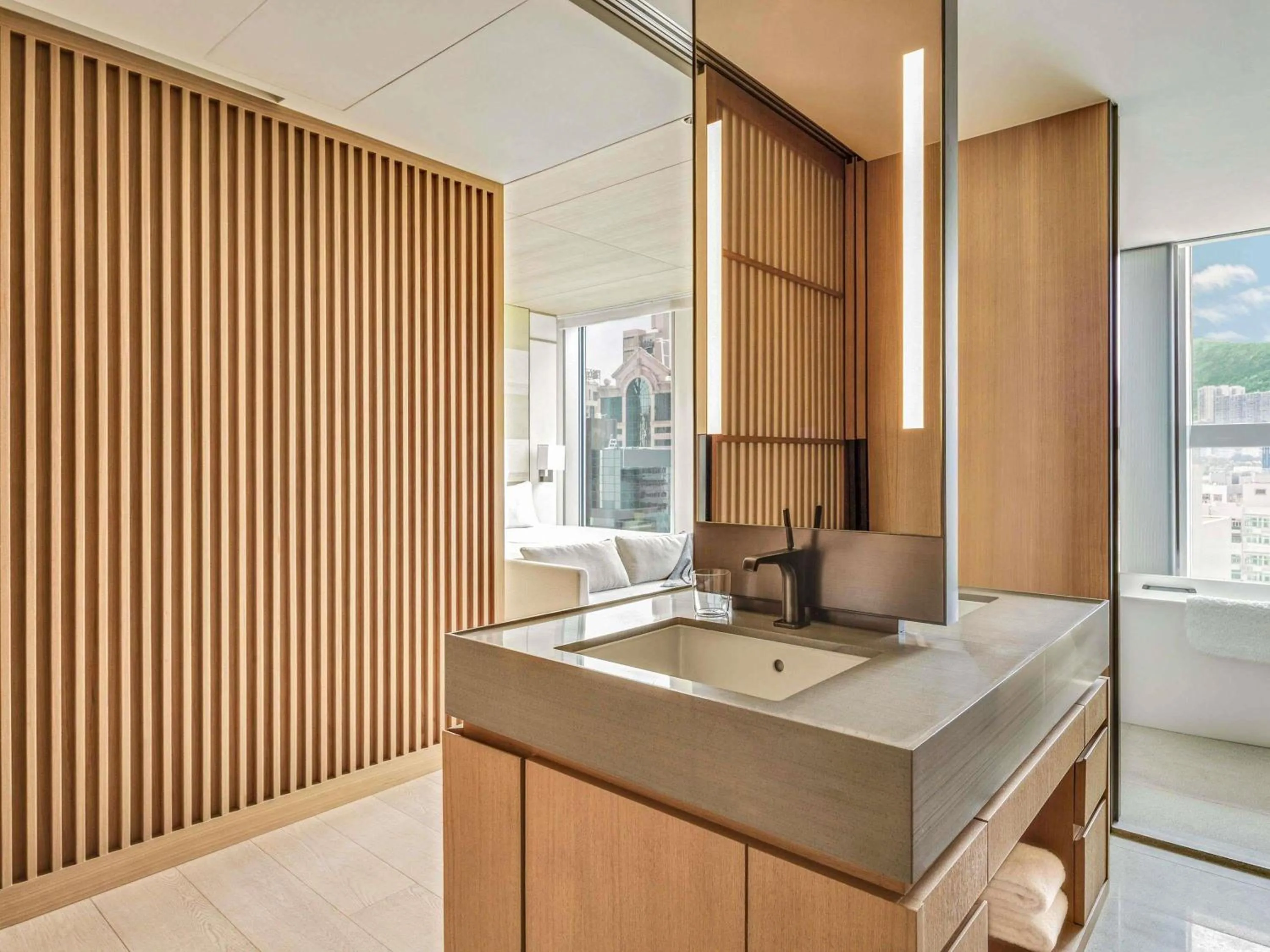 Bedroom in AKI Hotel Hong Kong - MGallery Collection