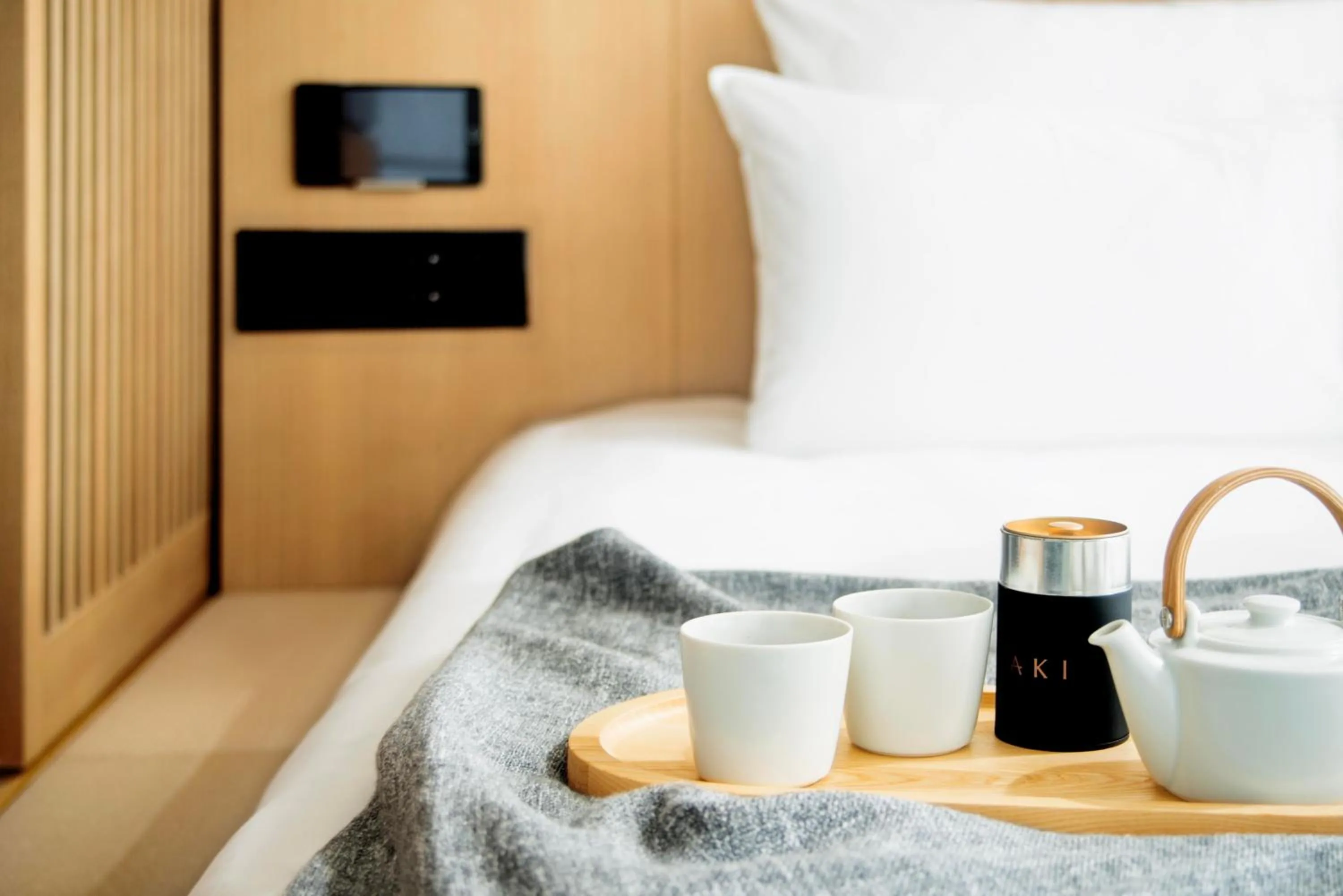 Bedroom, Bed in AKI Hotel Hong Kong - MGallery Collection