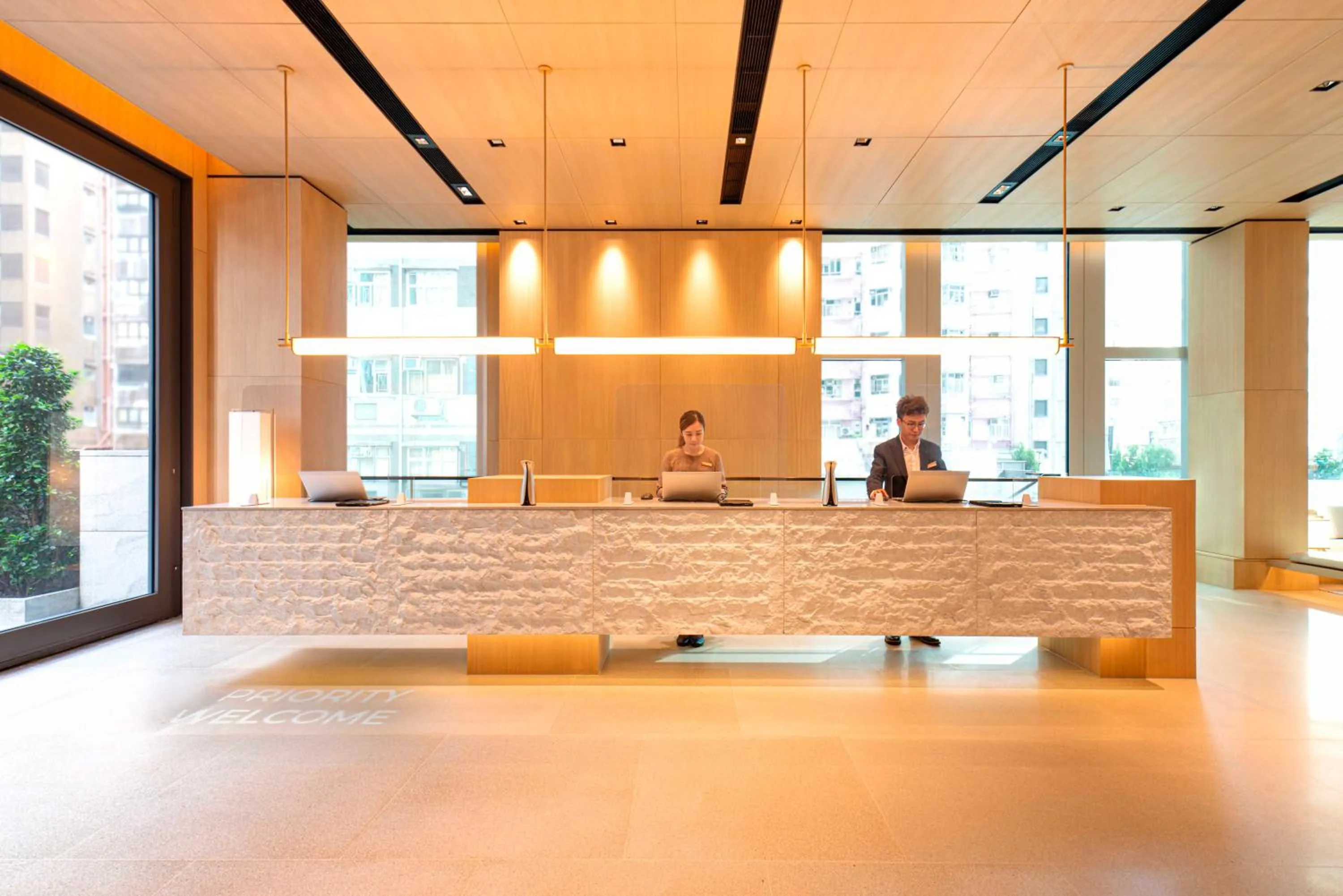 Lobby or reception in AKI Hotel Hong Kong - MGallery Collection