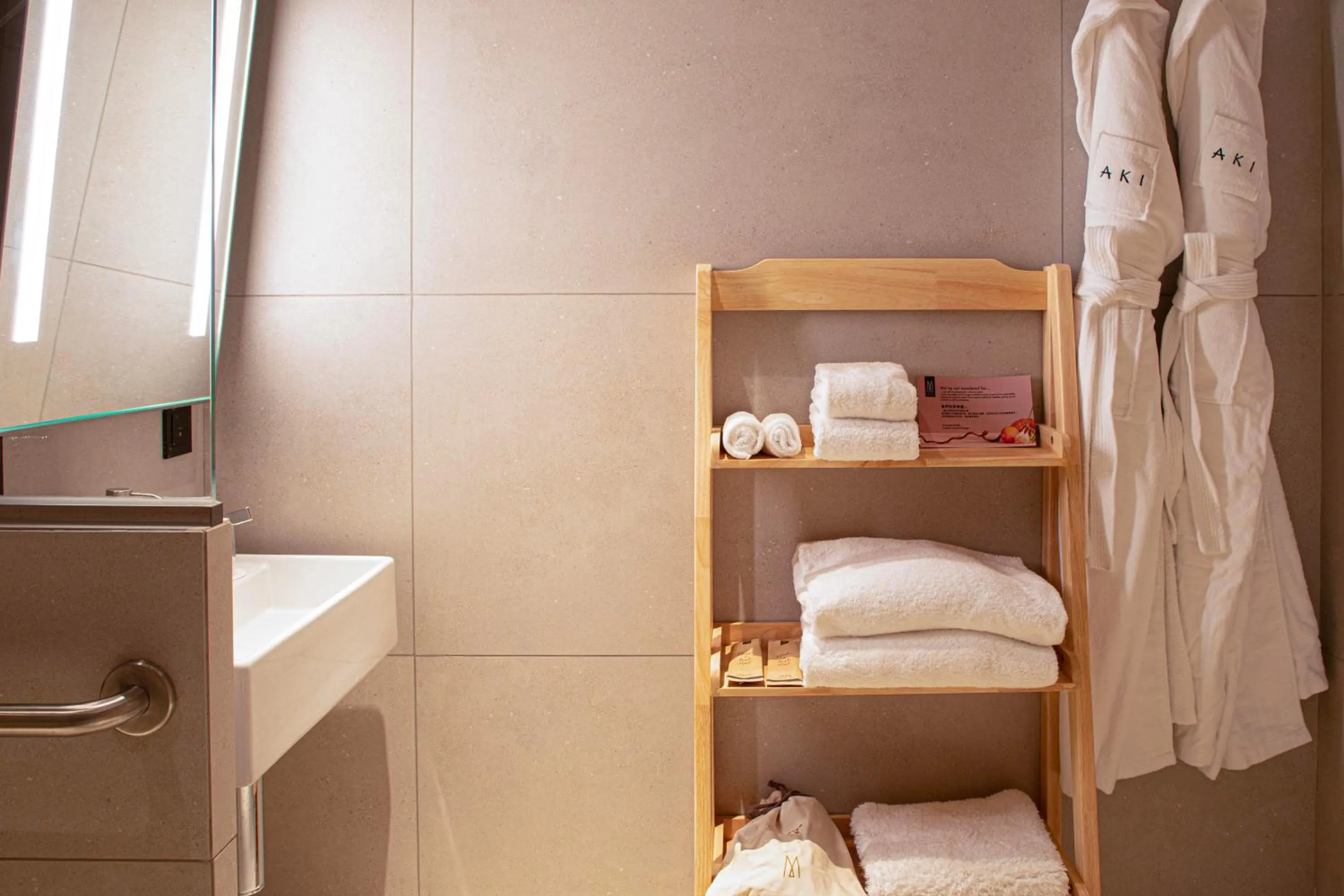 Bathroom in AKI Hotel Hong Kong - MGallery Collection