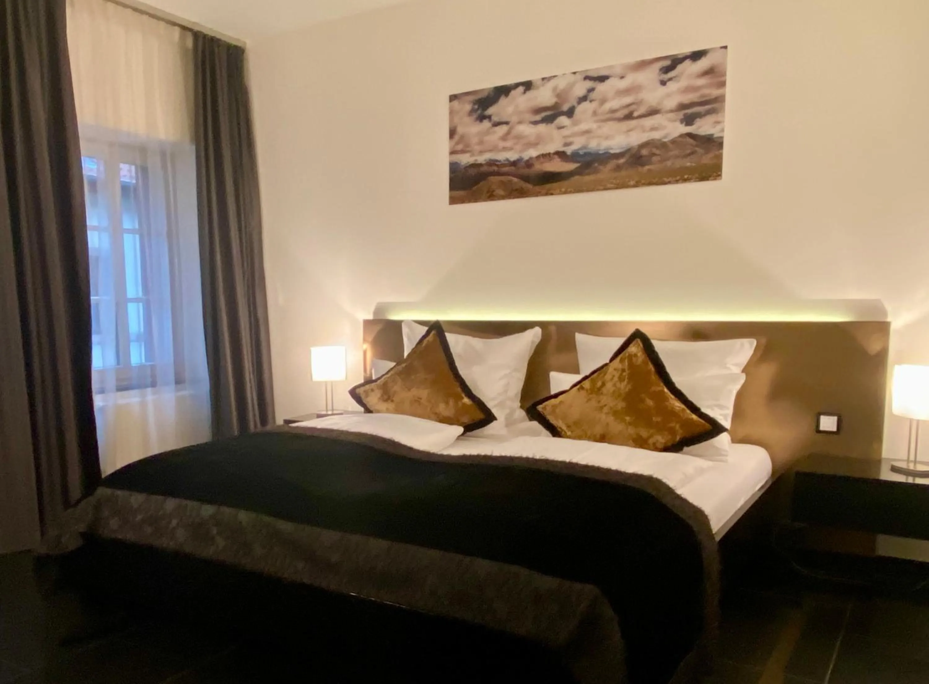 Bed in Kaiser Kulturhotel