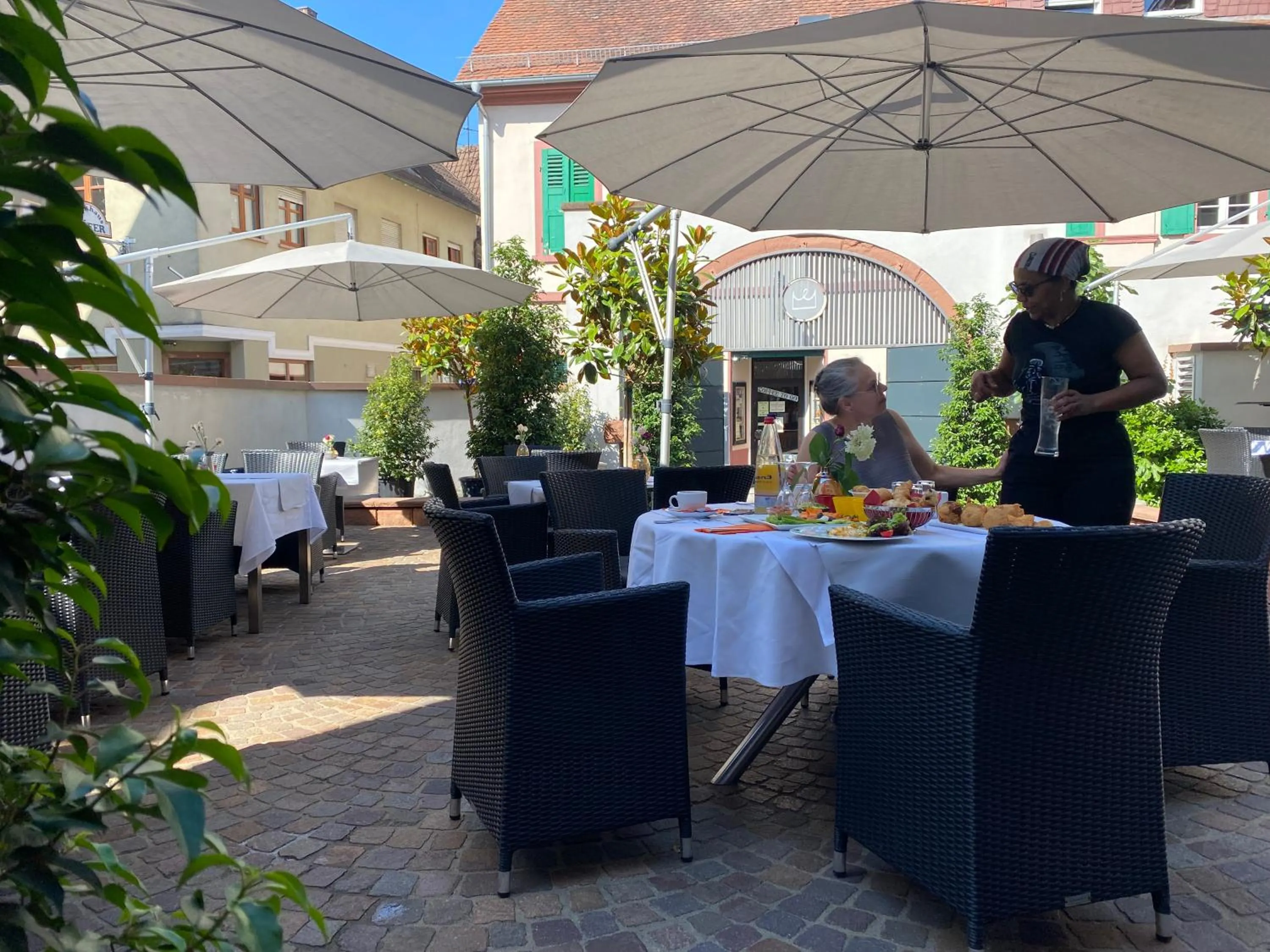 Patio in Kaiser Kulturhotel