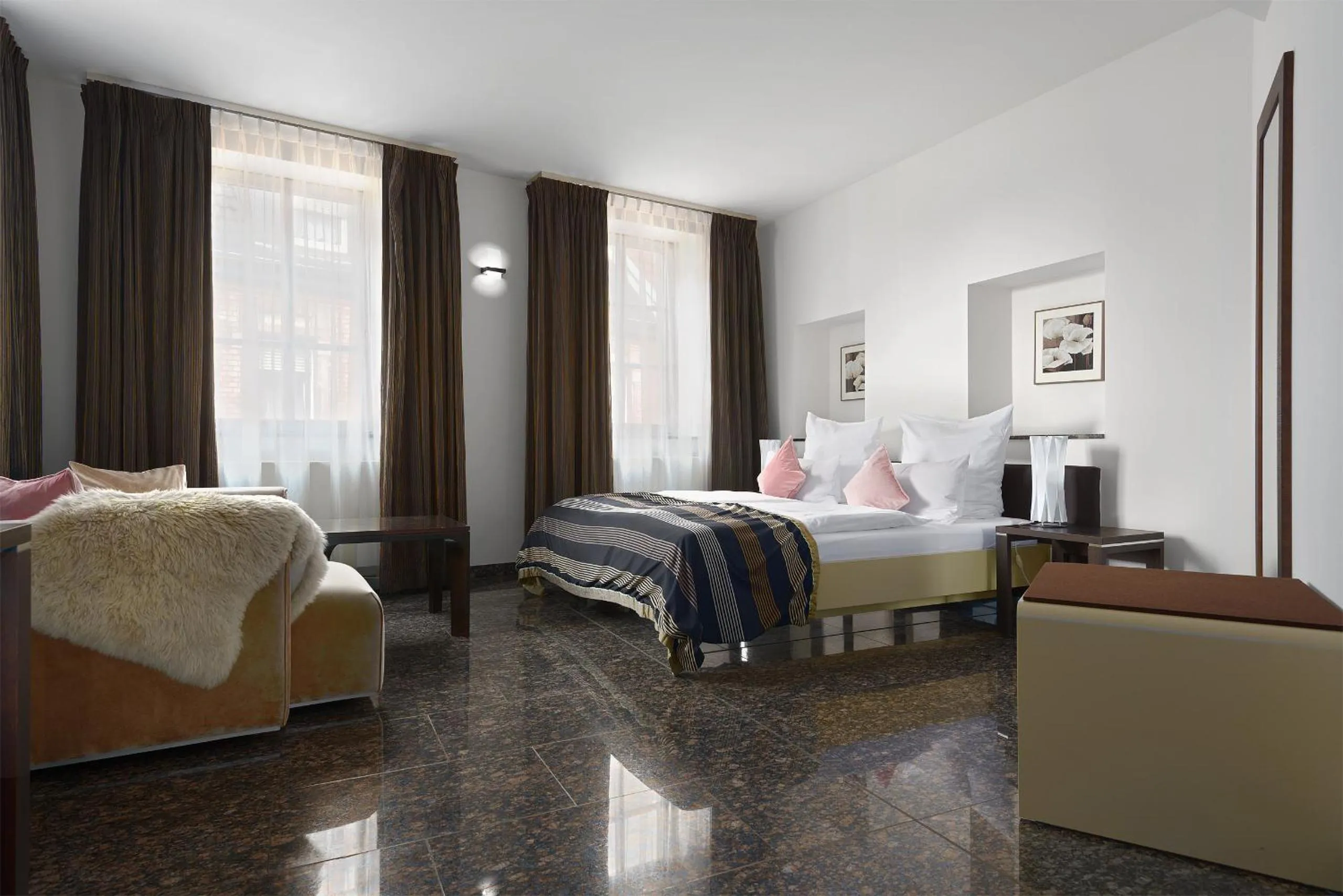 Bed in Kaiser Kulturhotel