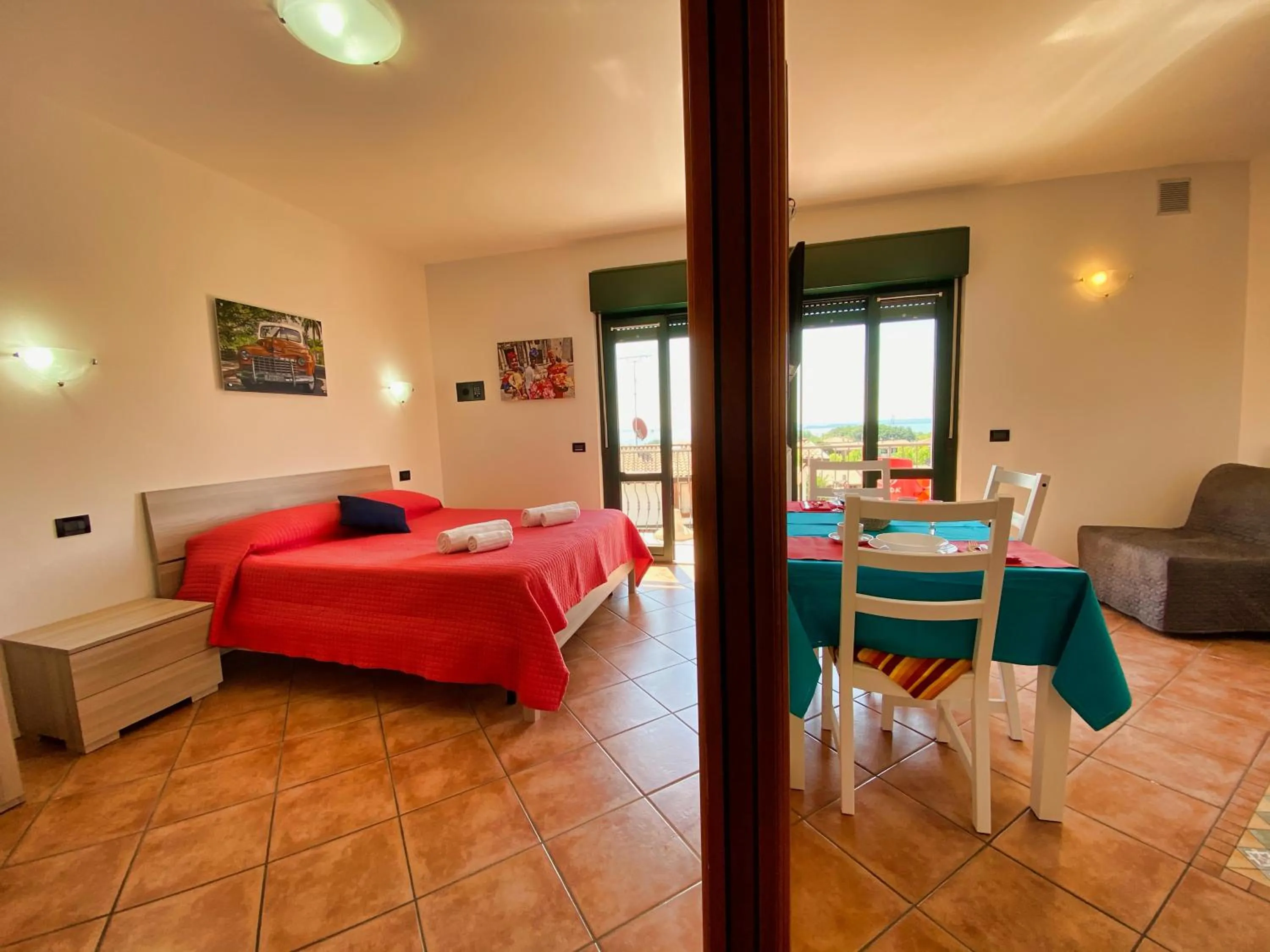 Photo of the whole room, Bed in Residence Bellavista