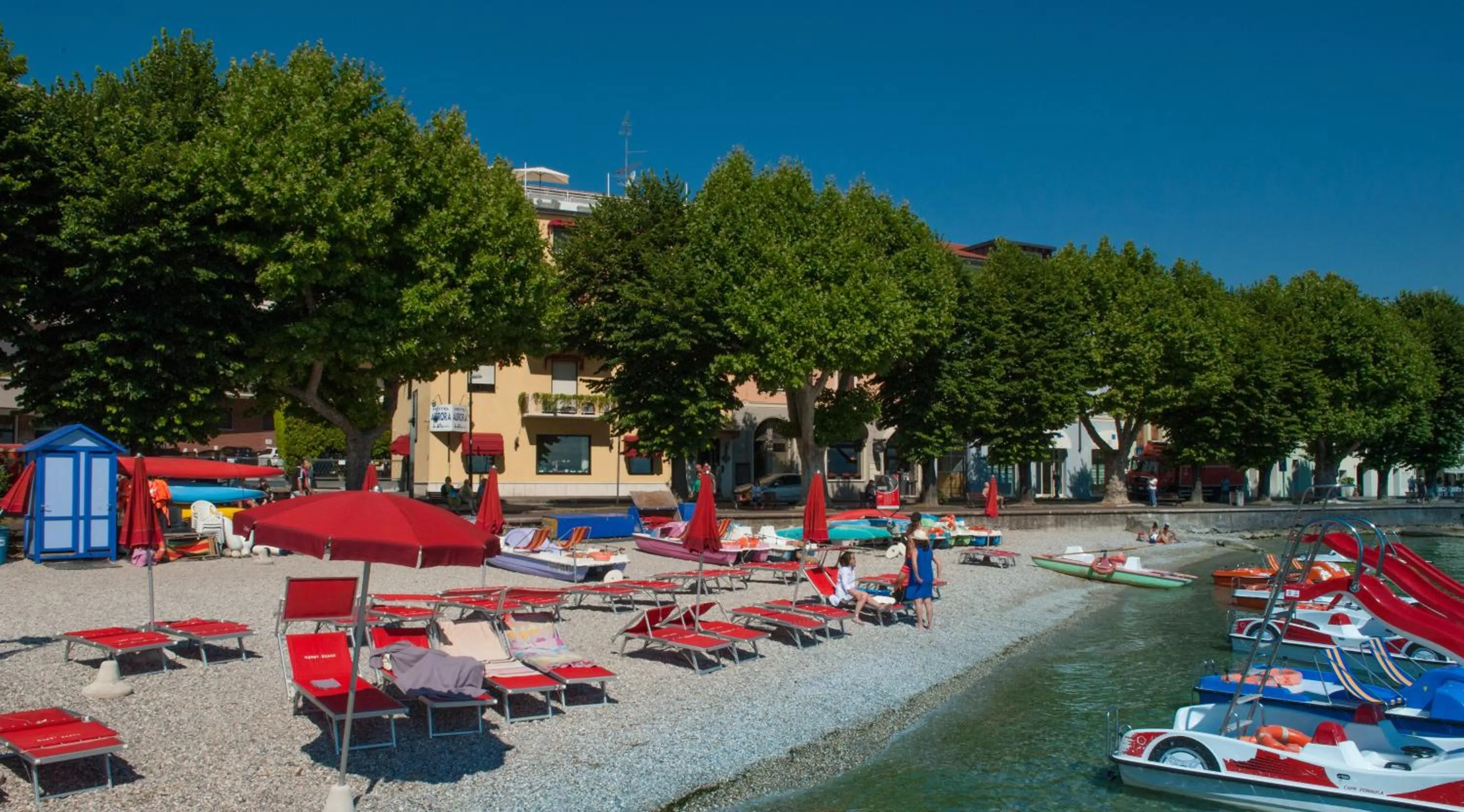 Beach in Hotel Aurora