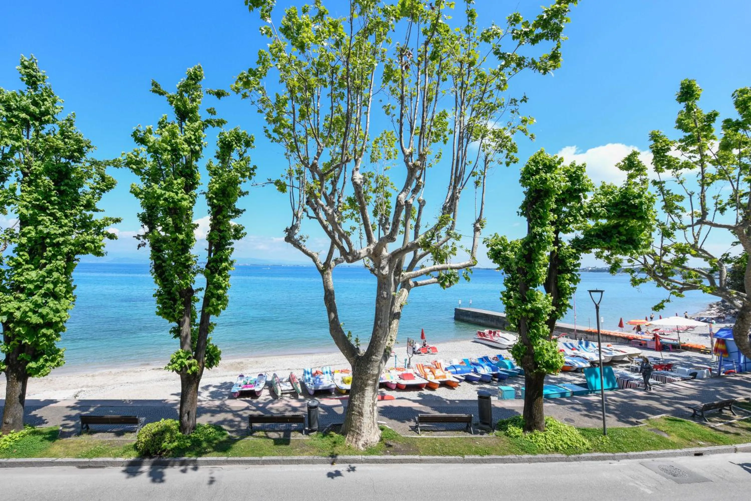 Lake view in Hotel Aurora