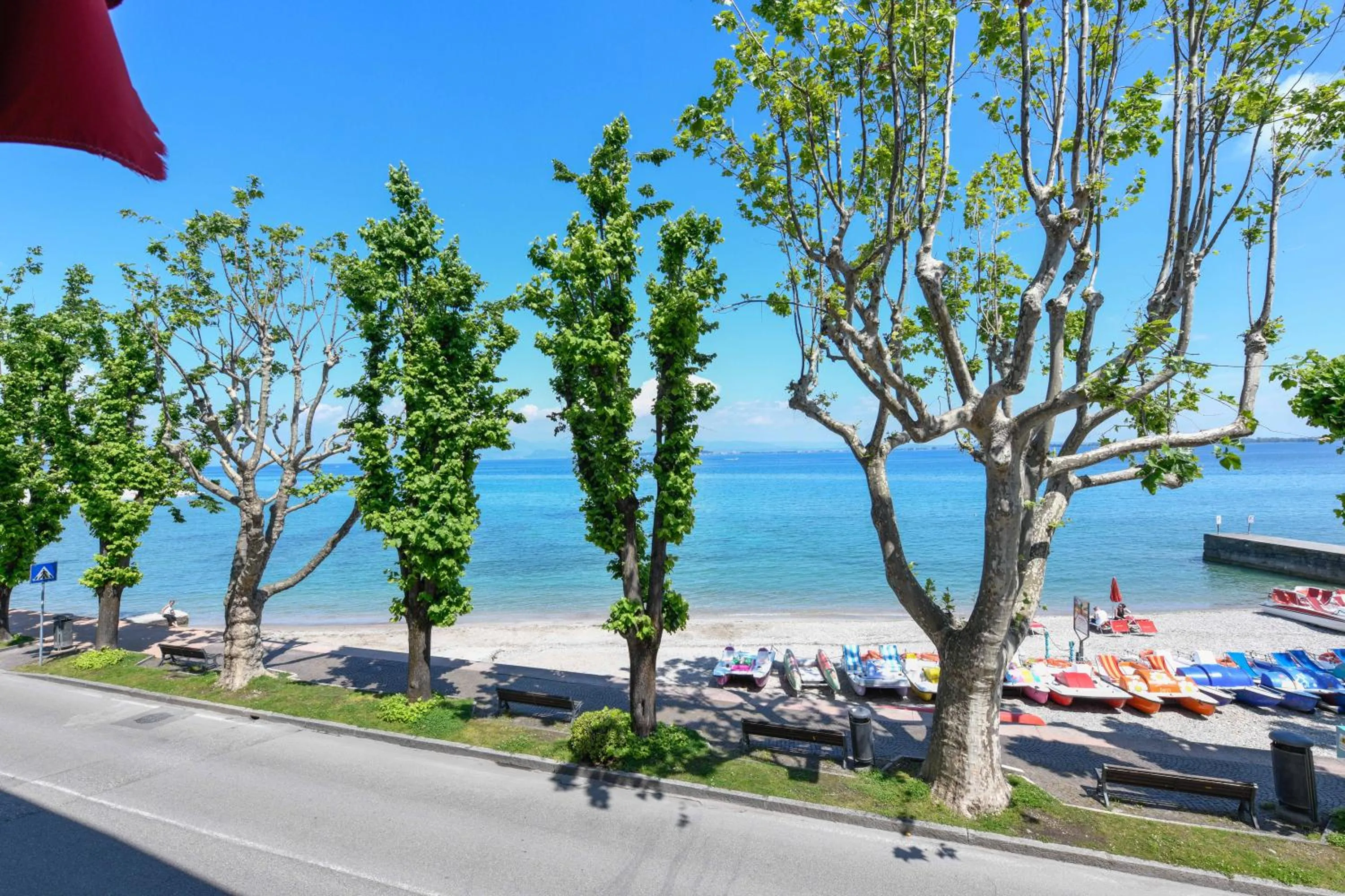 Lake view in Hotel Aurora